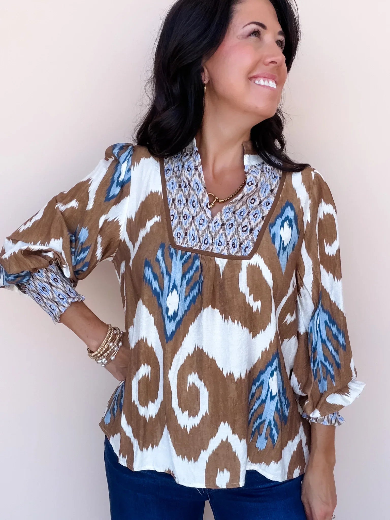 Indigo Haze Top
