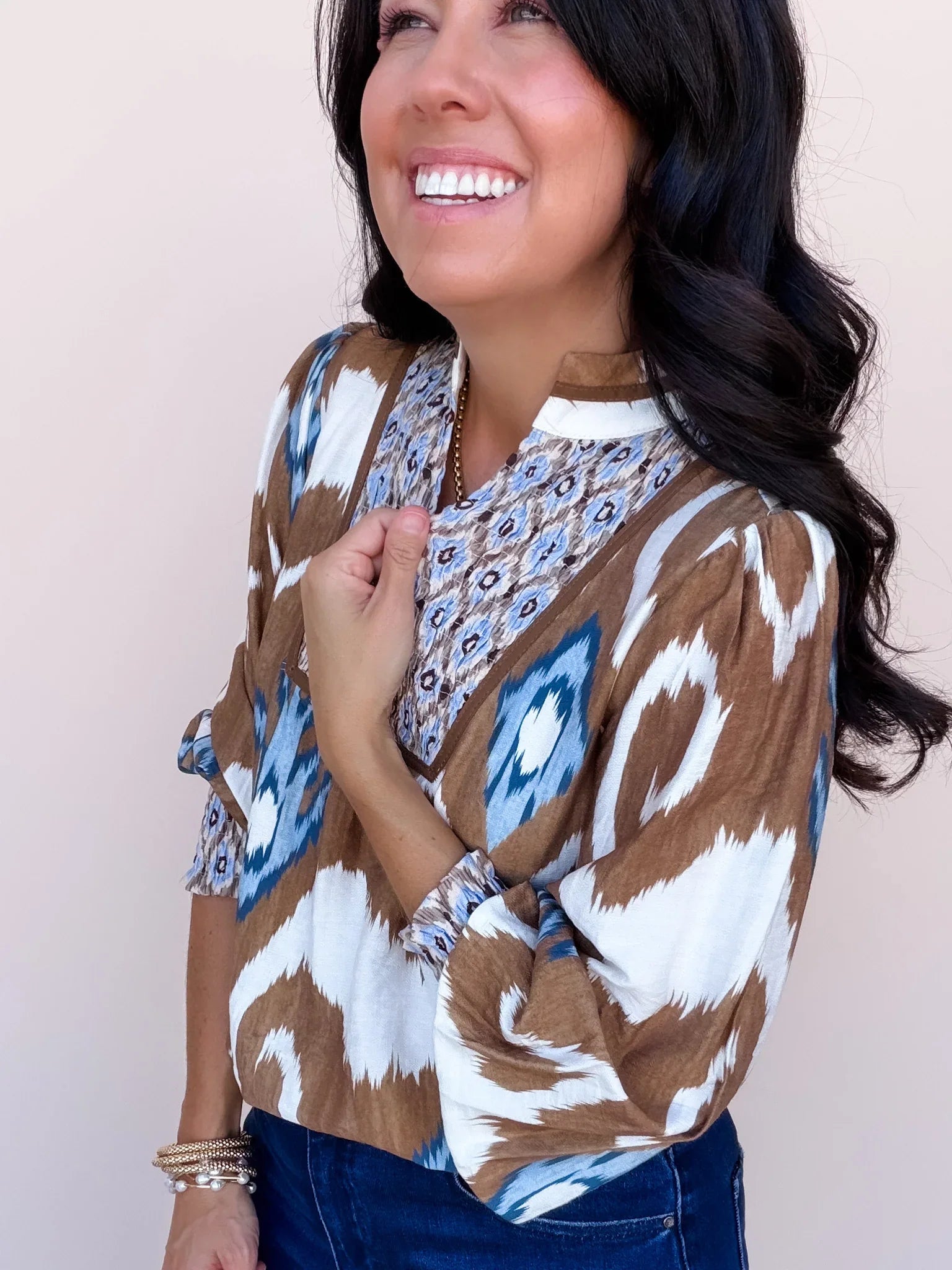 Indigo Haze Top