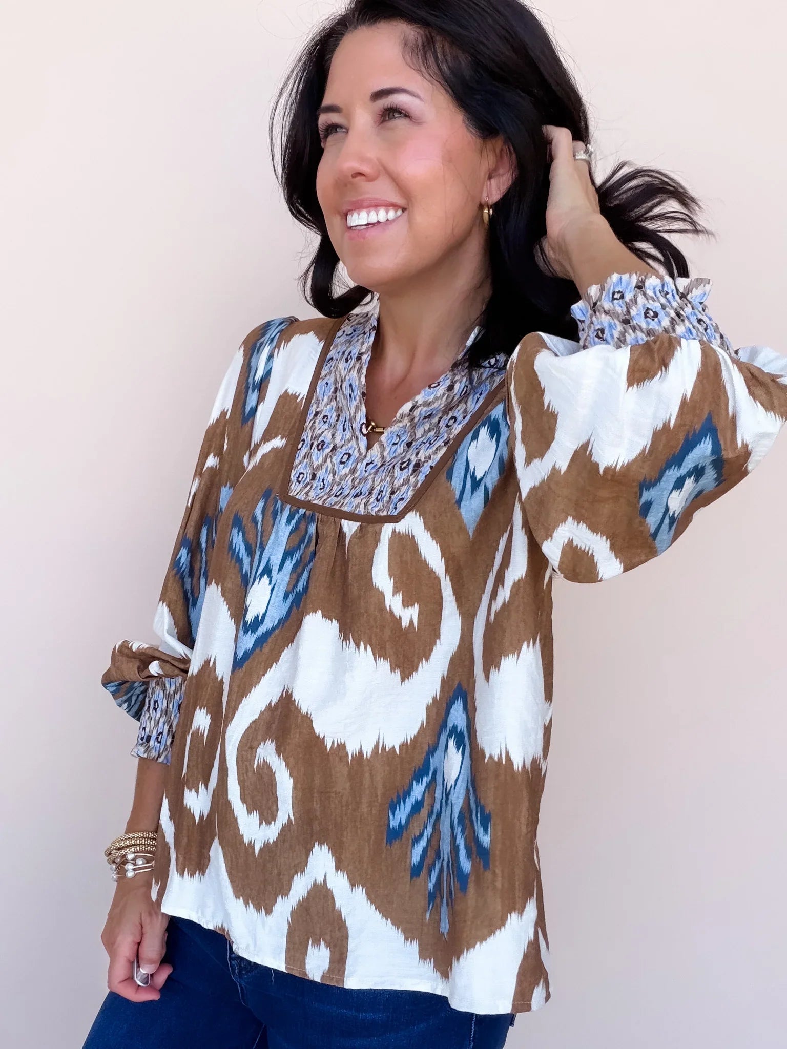 Indigo Haze Top