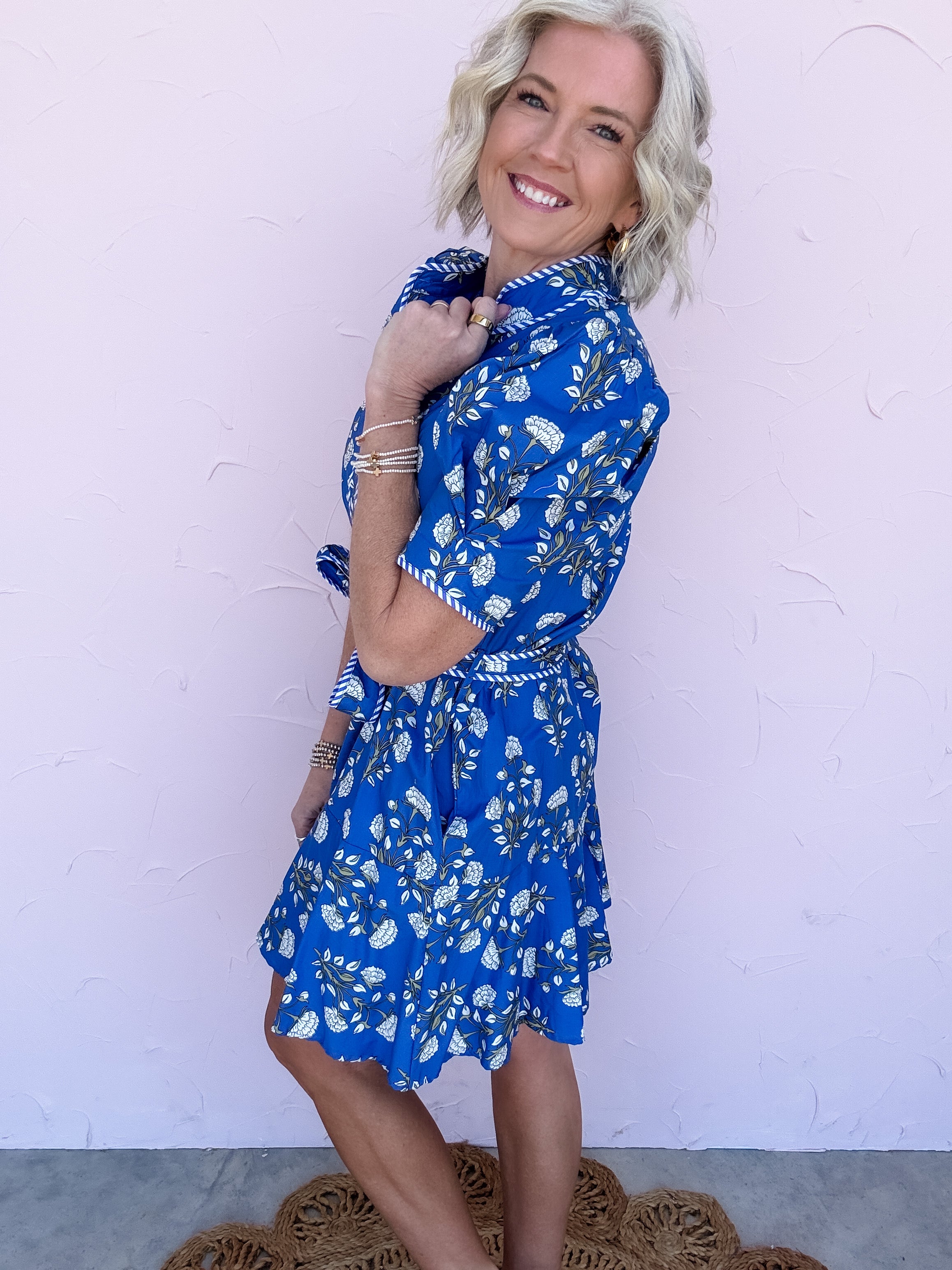 Blue Hour Mini Dress