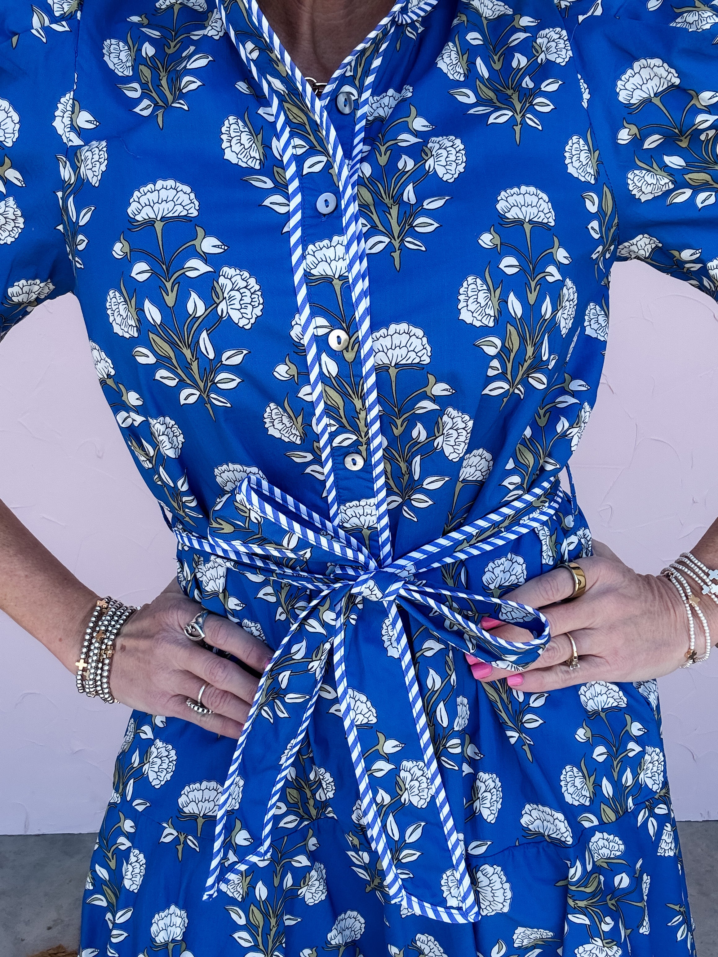 Blue Hour Mini Dress