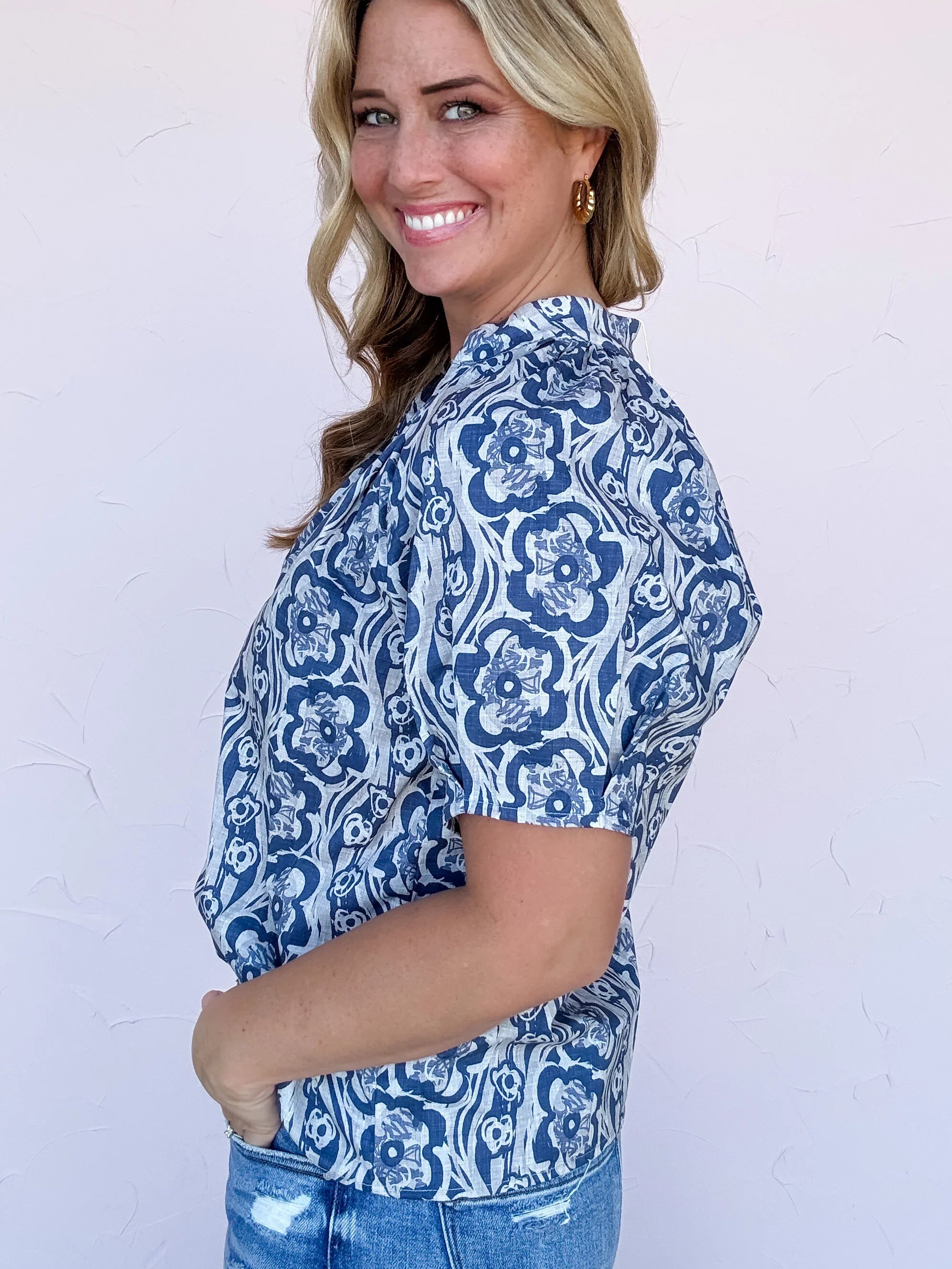 Baystone Top- FINAL SALE