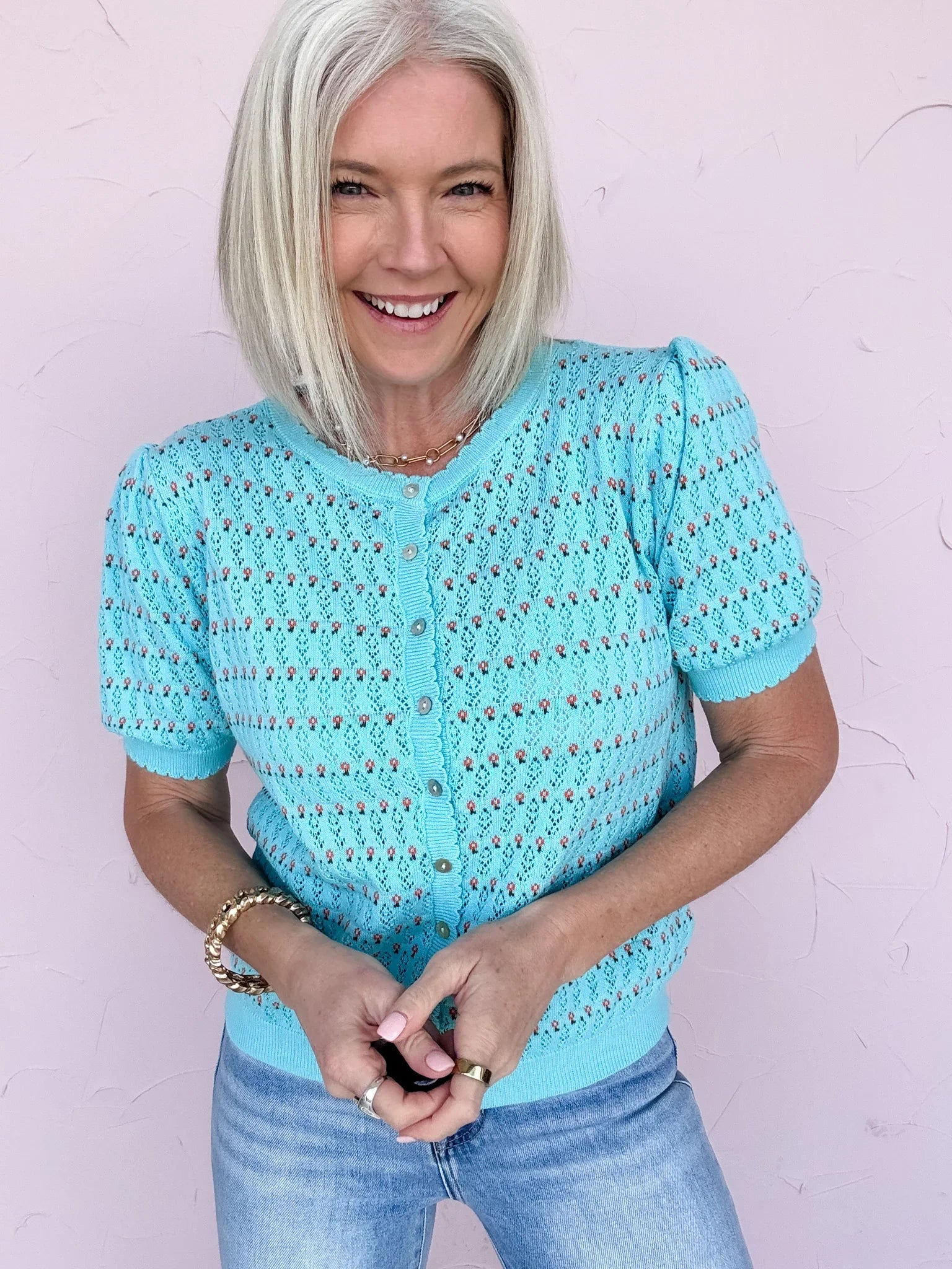 Dainty Days Cardigan Top - 30% Off