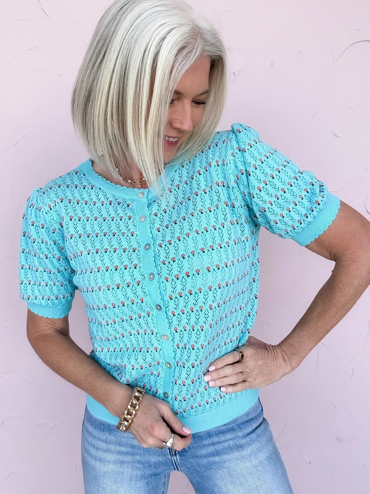 Dainty Days Cardigan Top - 30% Off