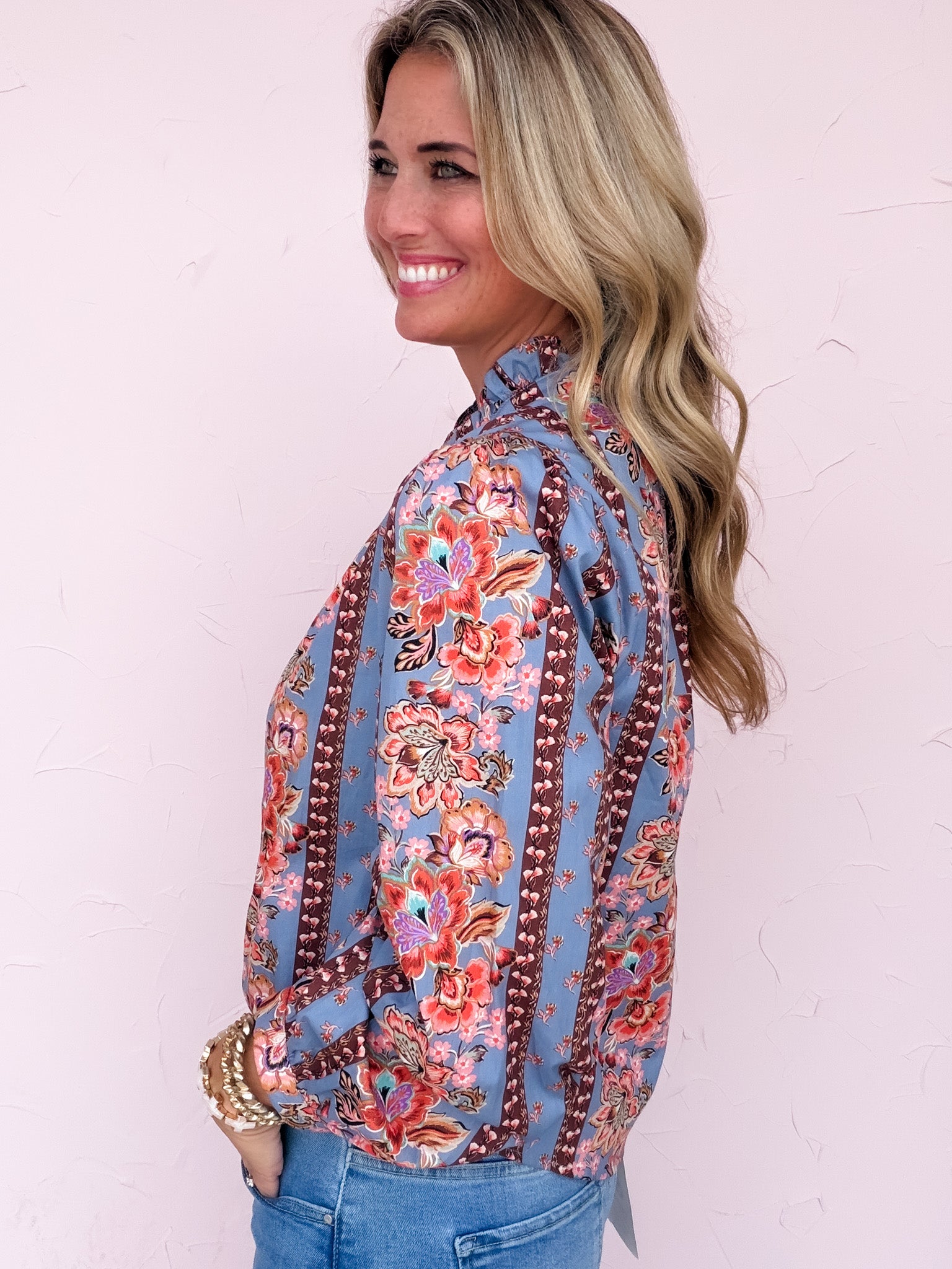 Indigo Trail Top