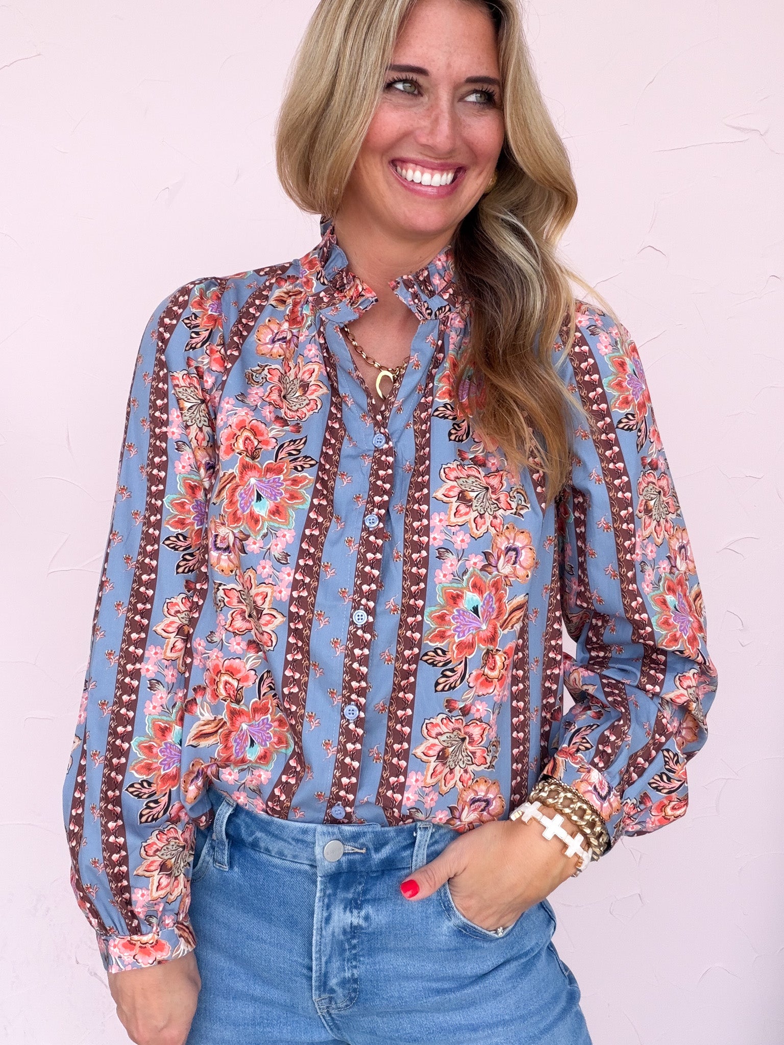 Indigo Trail Top