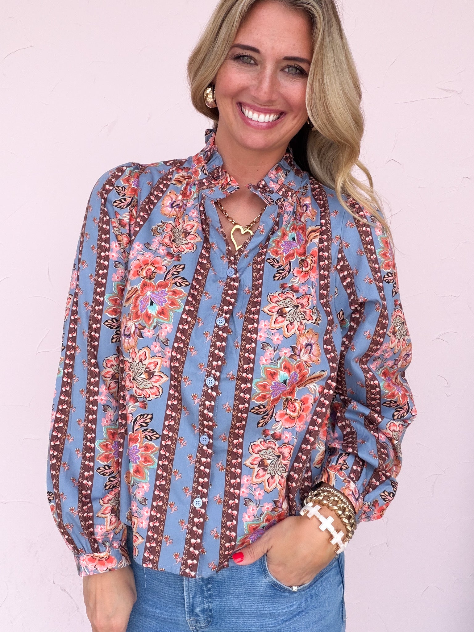 Indigo Trail Top