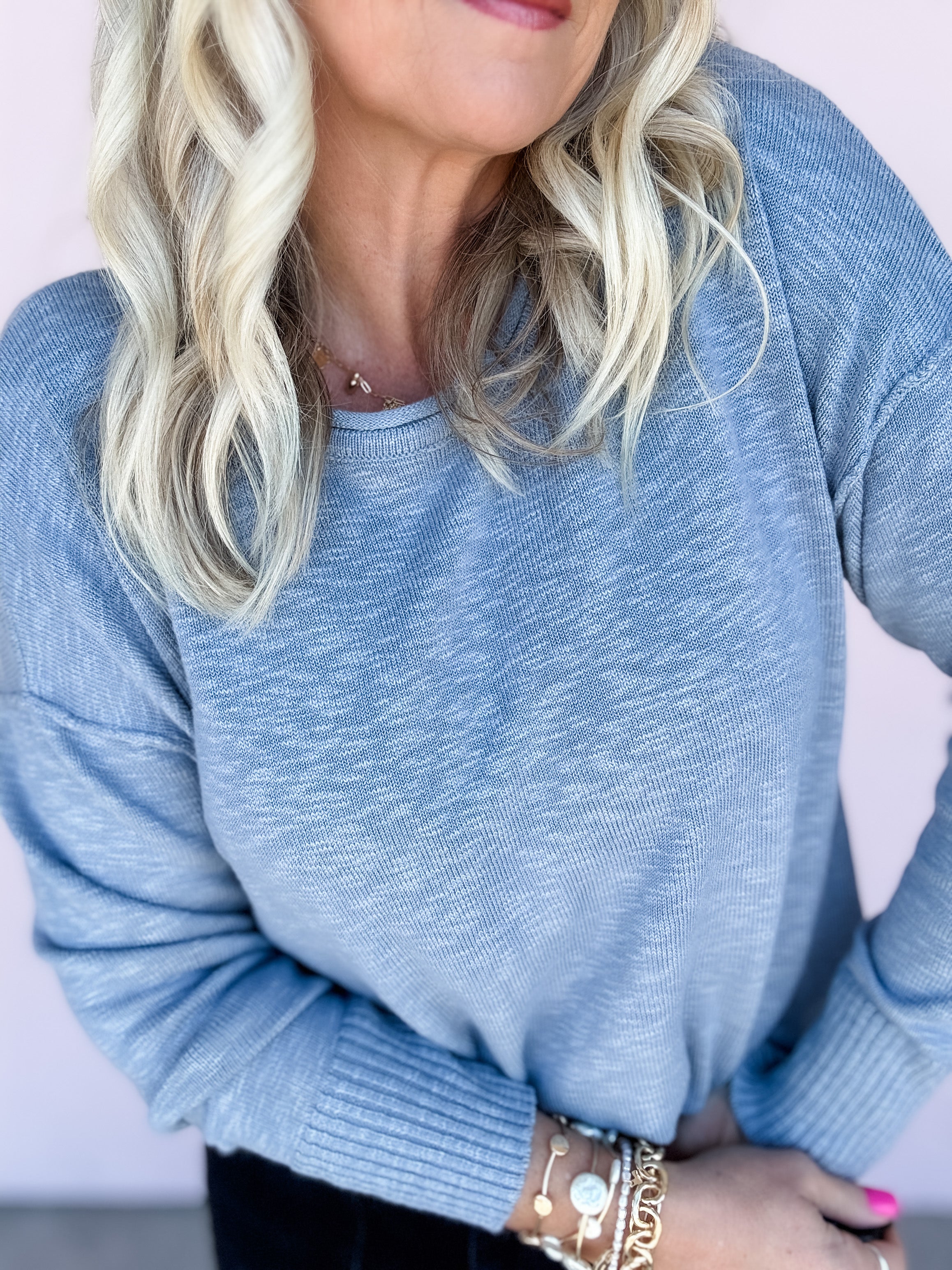 Blue Nova Sweater