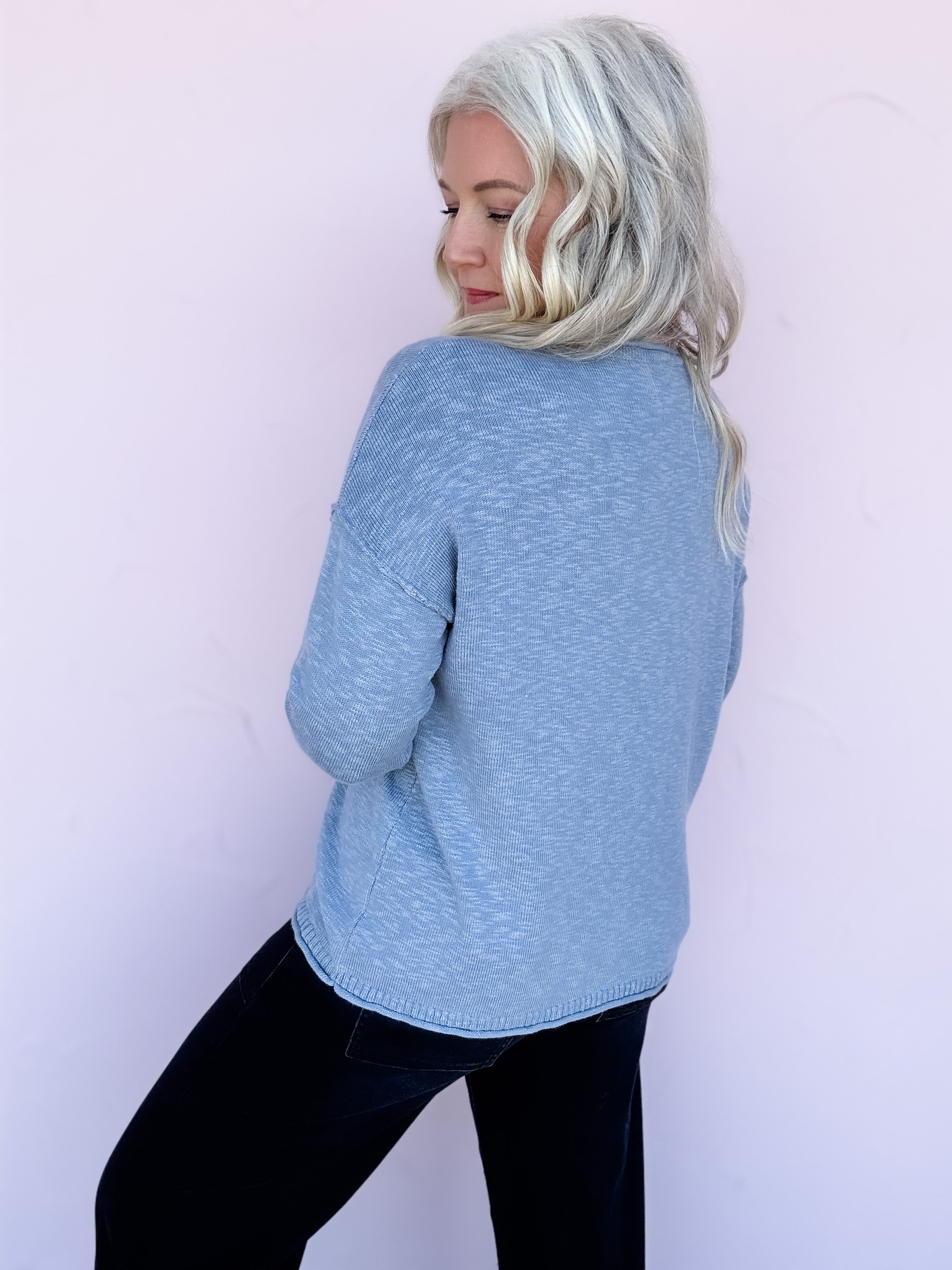 Blue Nova Sweater