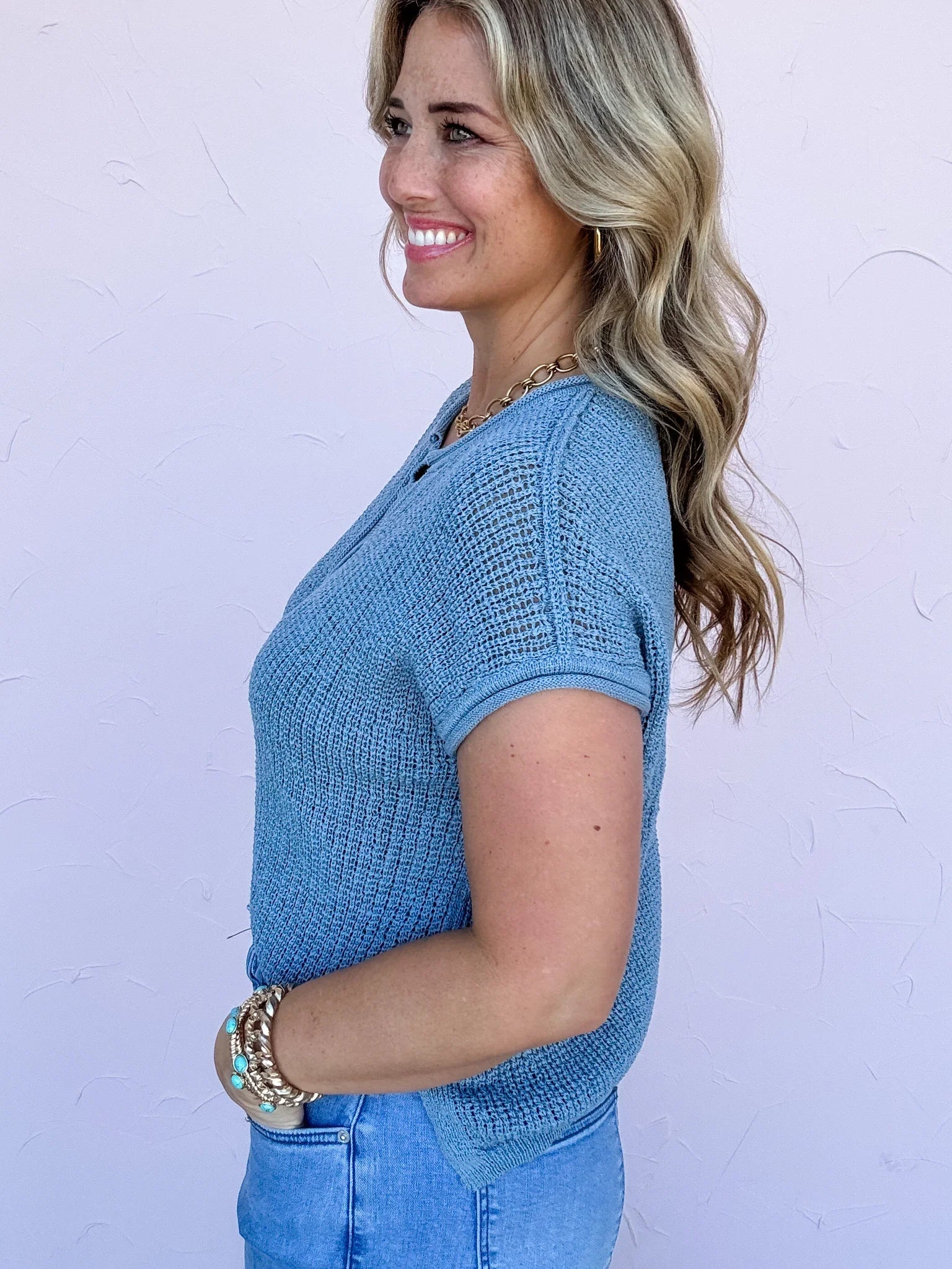 Mia Moment Knit Top - 30% Off