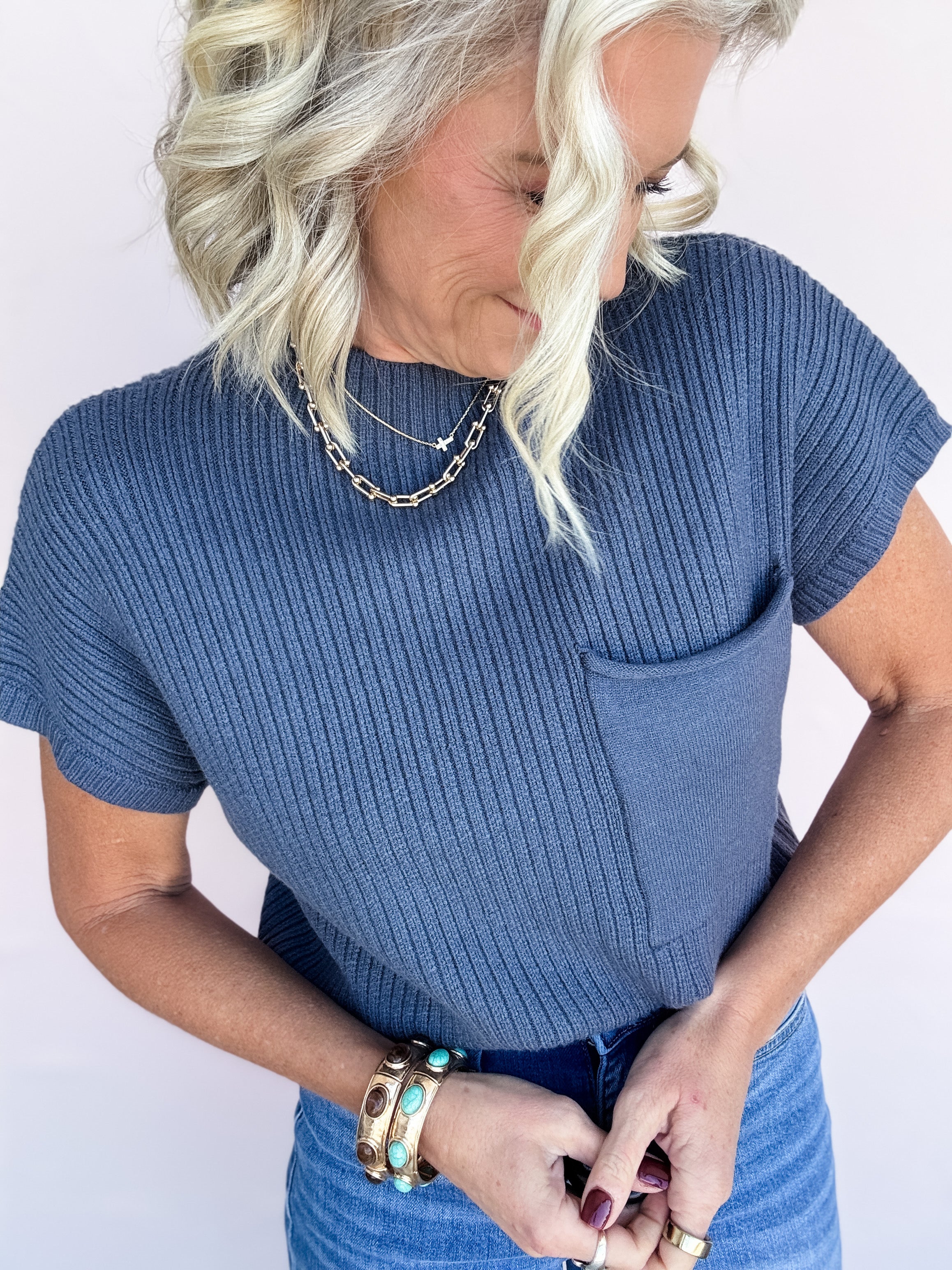 Steady Ground Knit Top