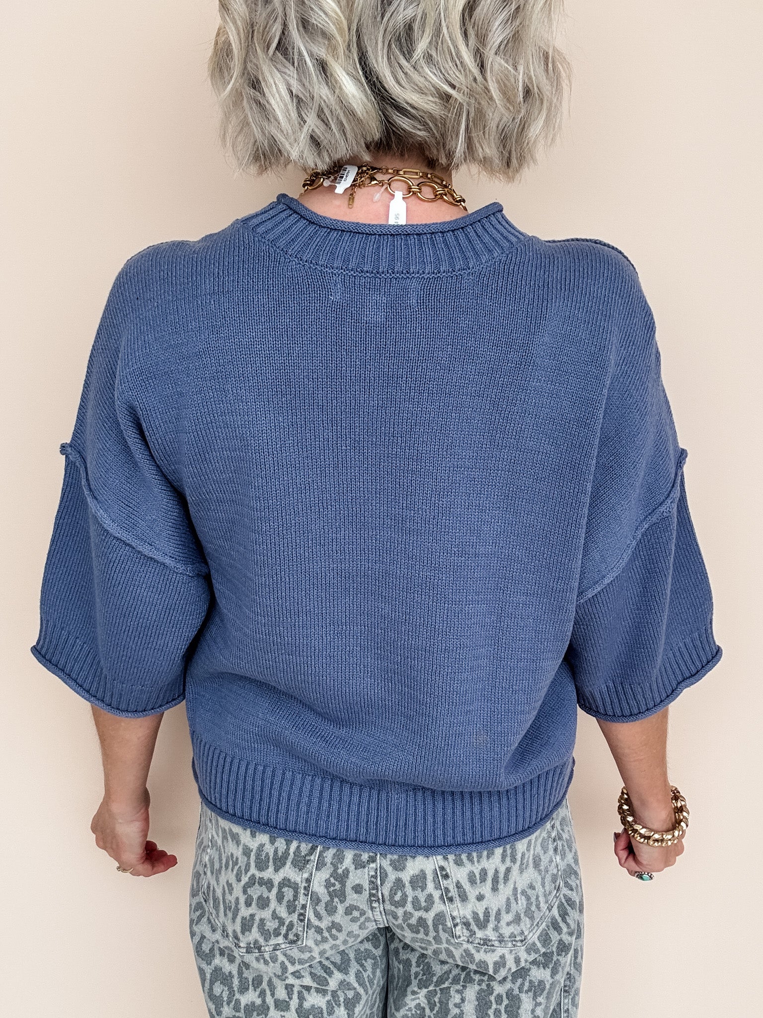 Denim Skies Sweater