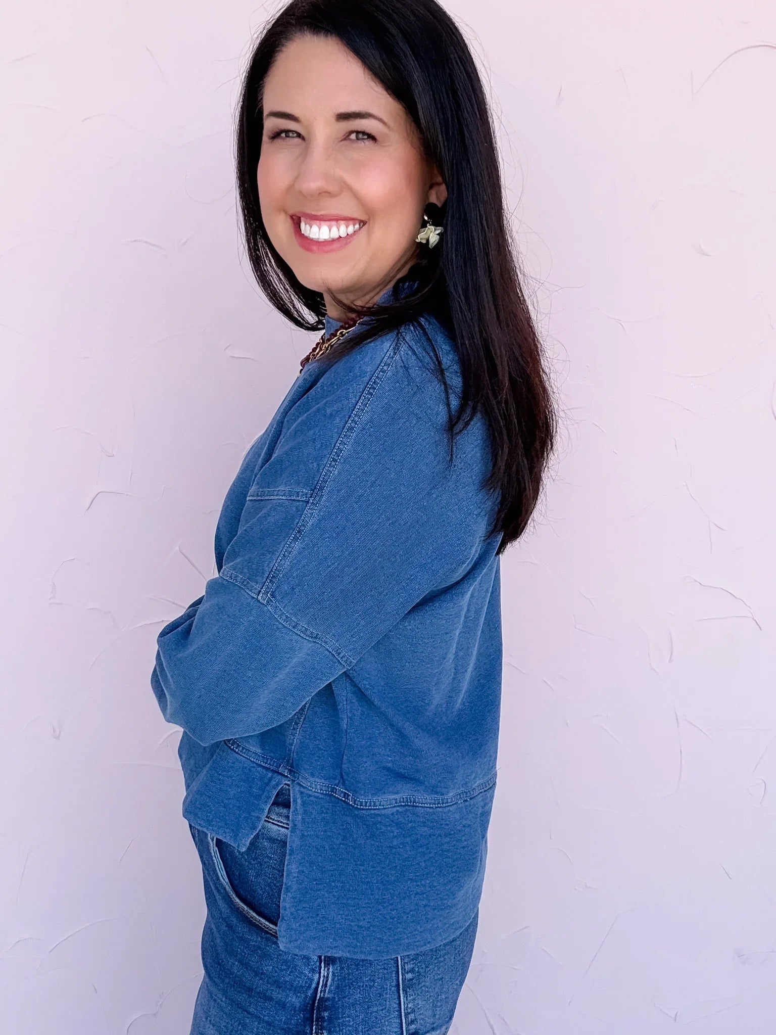 Blue Jean Feel Pullover