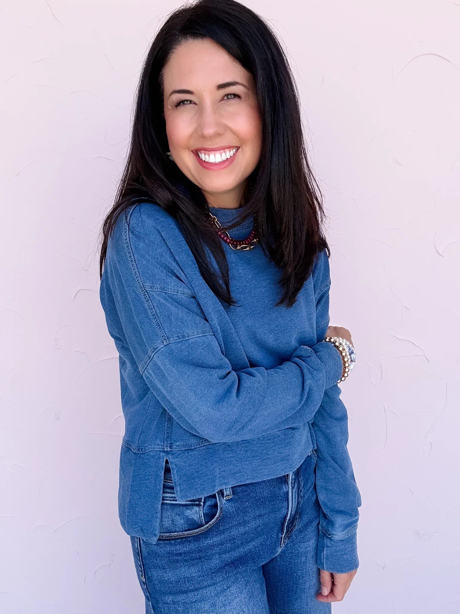 Blue Jean Feel Pullover