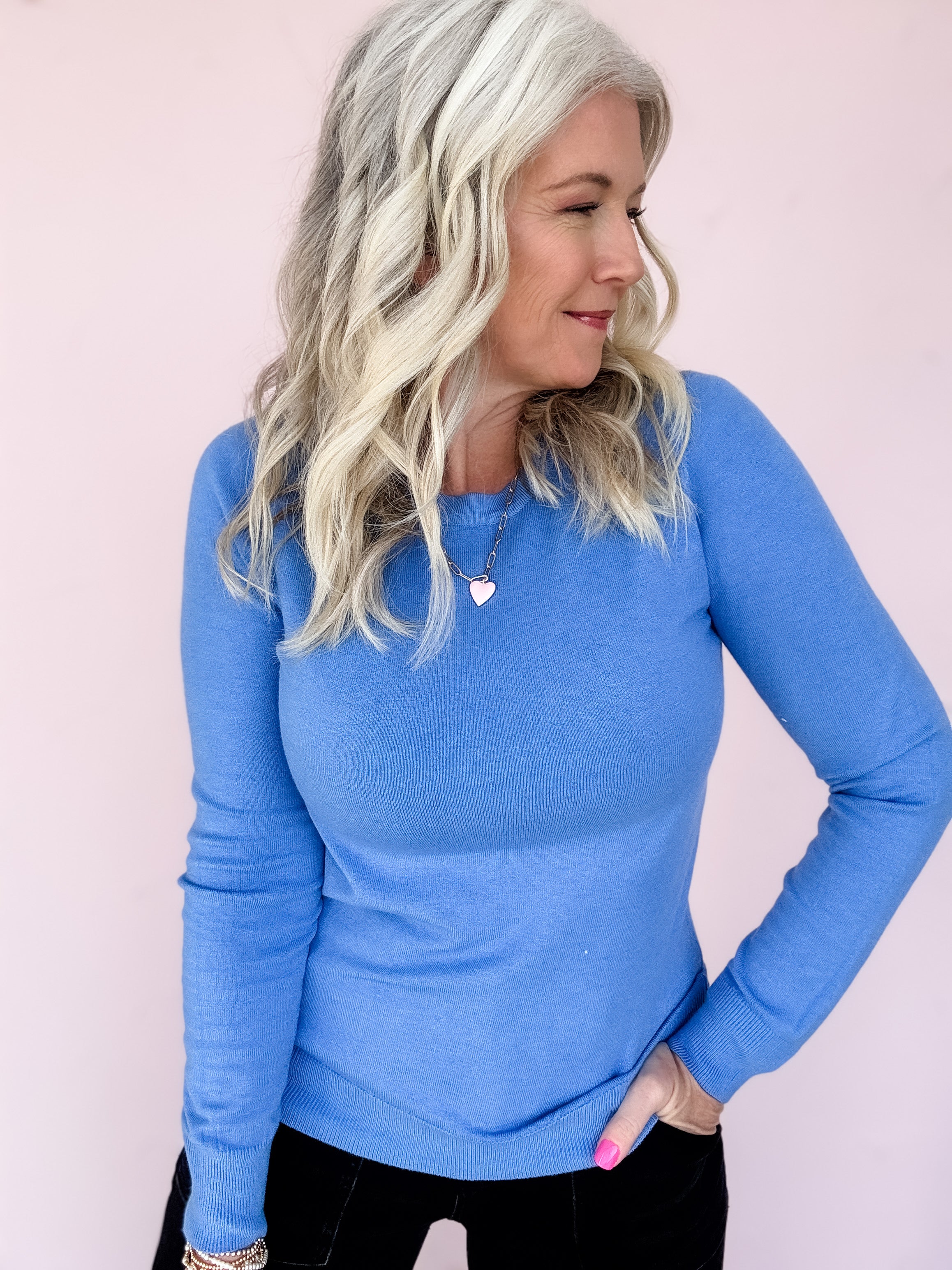 Blue Mist Pullover