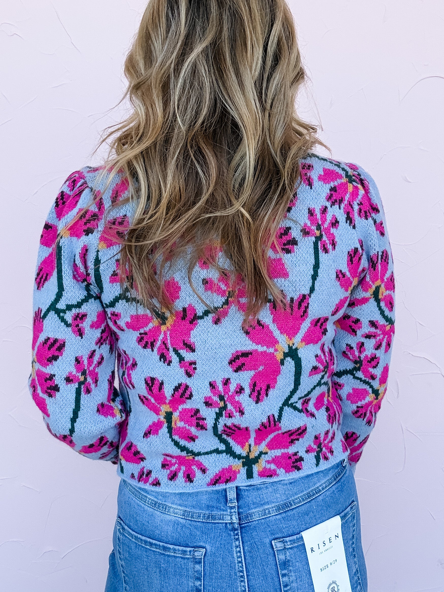Floral Skies Bloom Sweater
