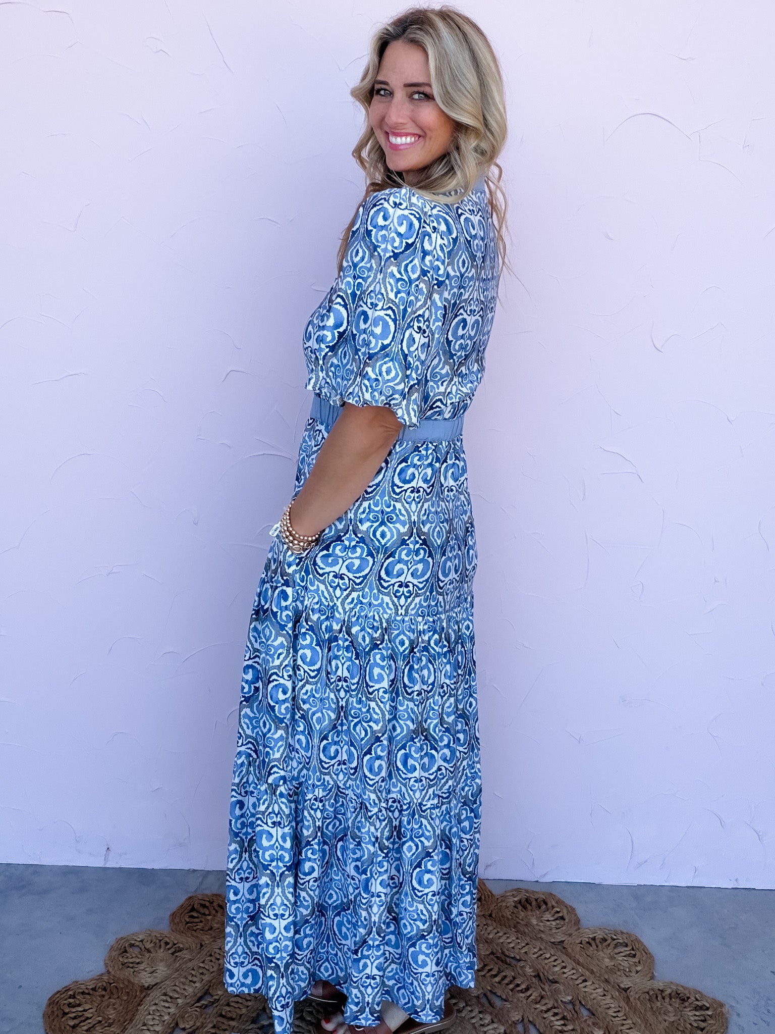 Seabrook Tile Dress