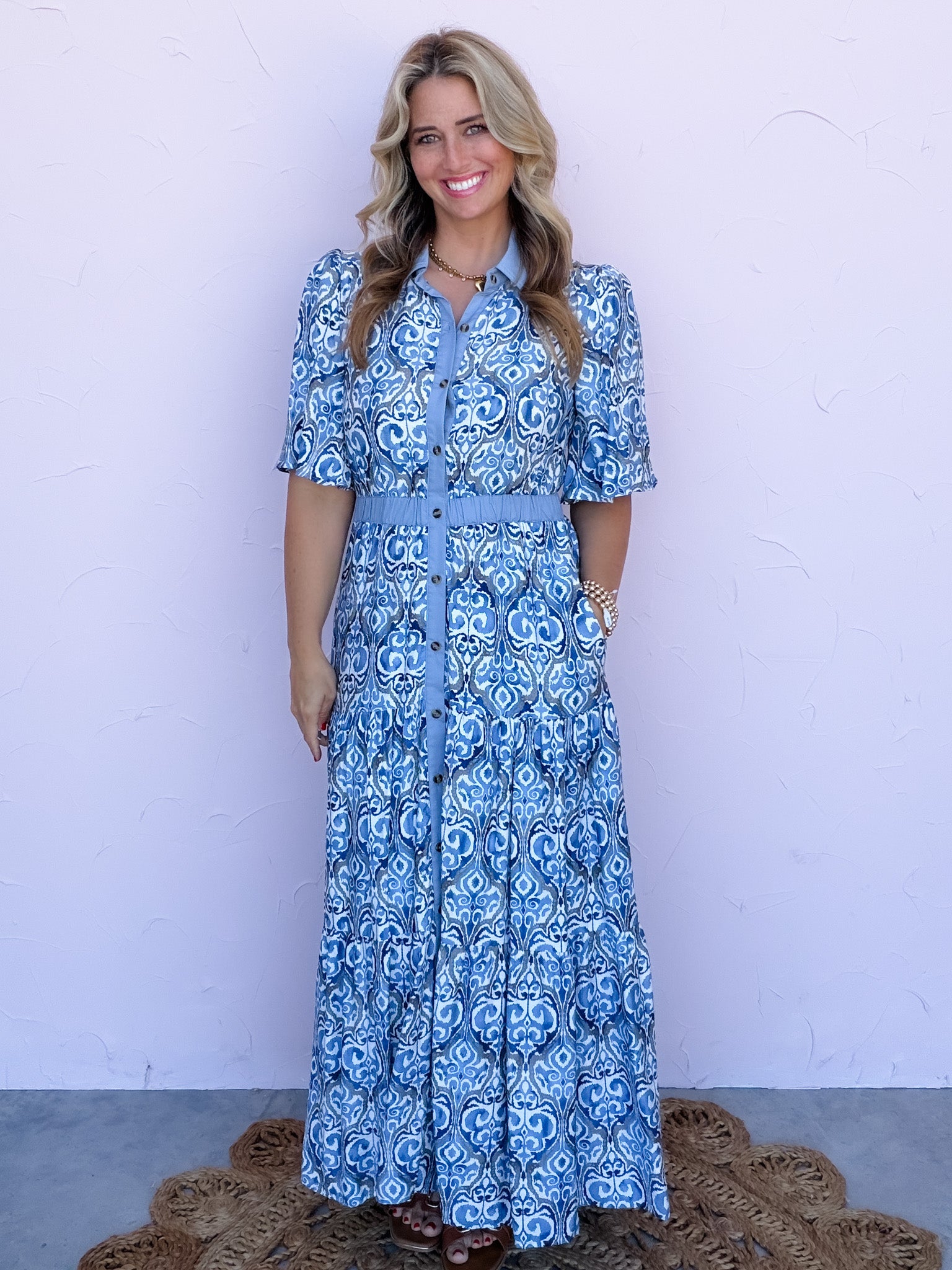 Seabrook Tile Dress