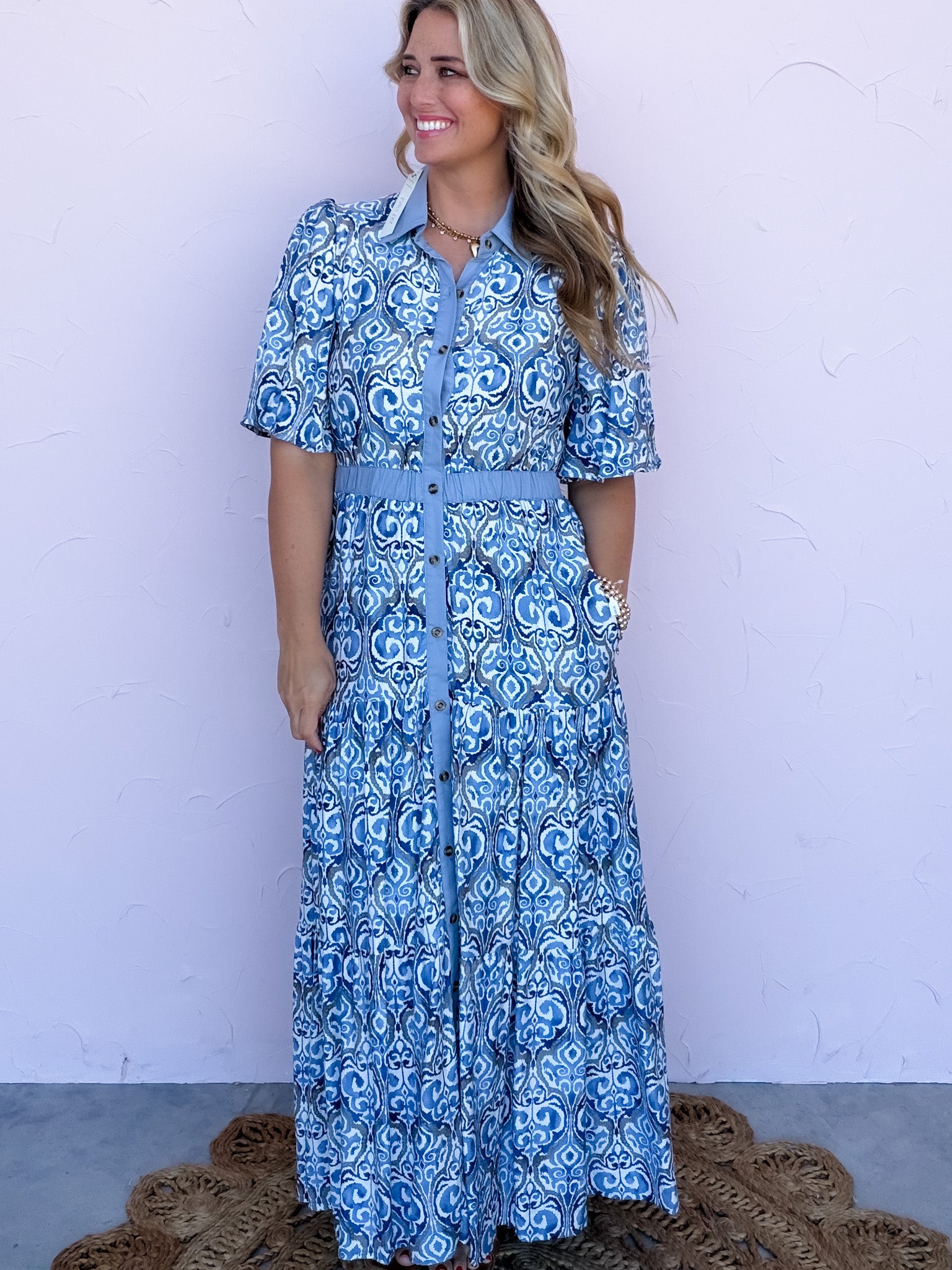 Seabrook Tile Dress