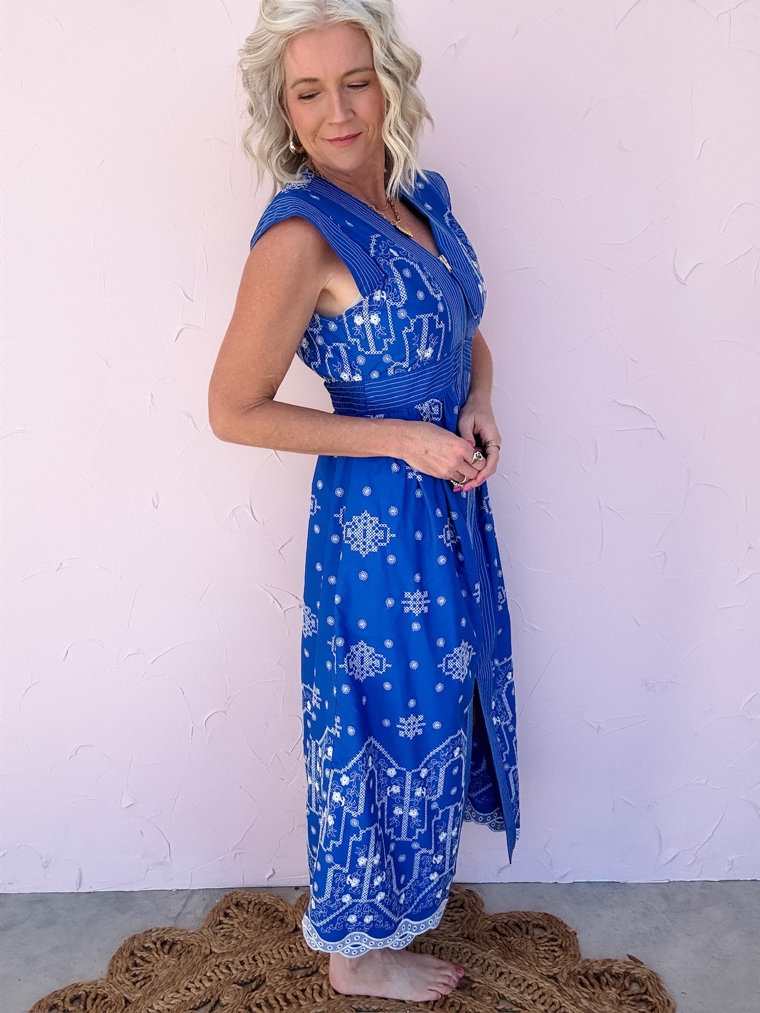 Keepsake Embroidered Midi