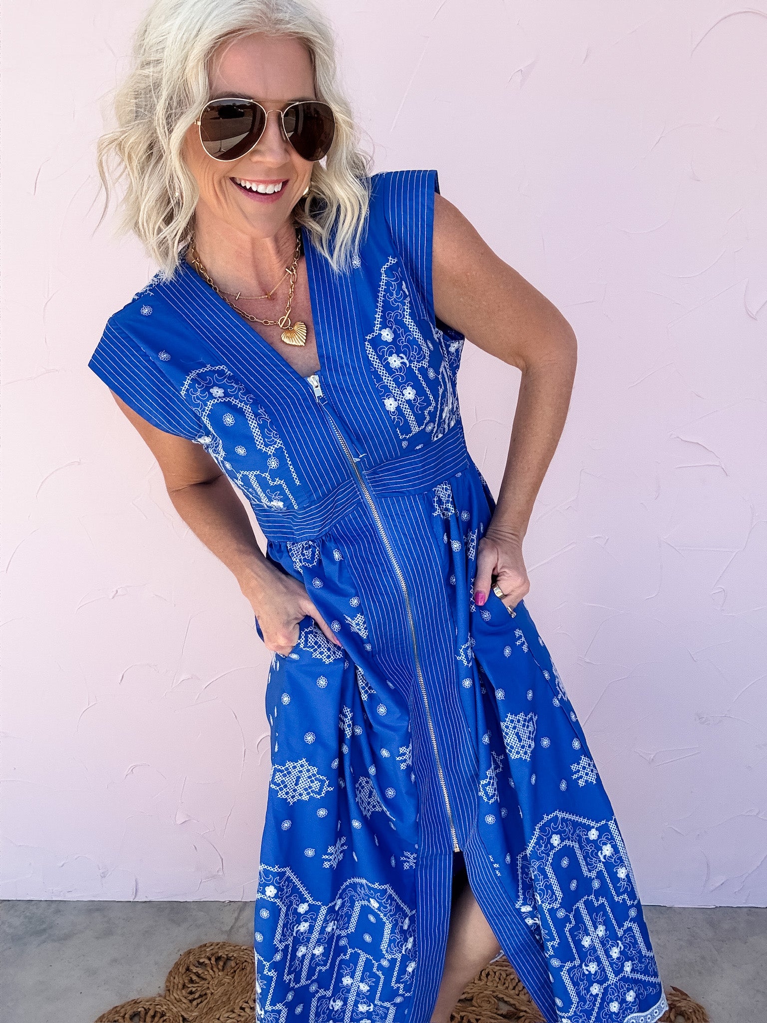 Keepsake Embroidered Midi