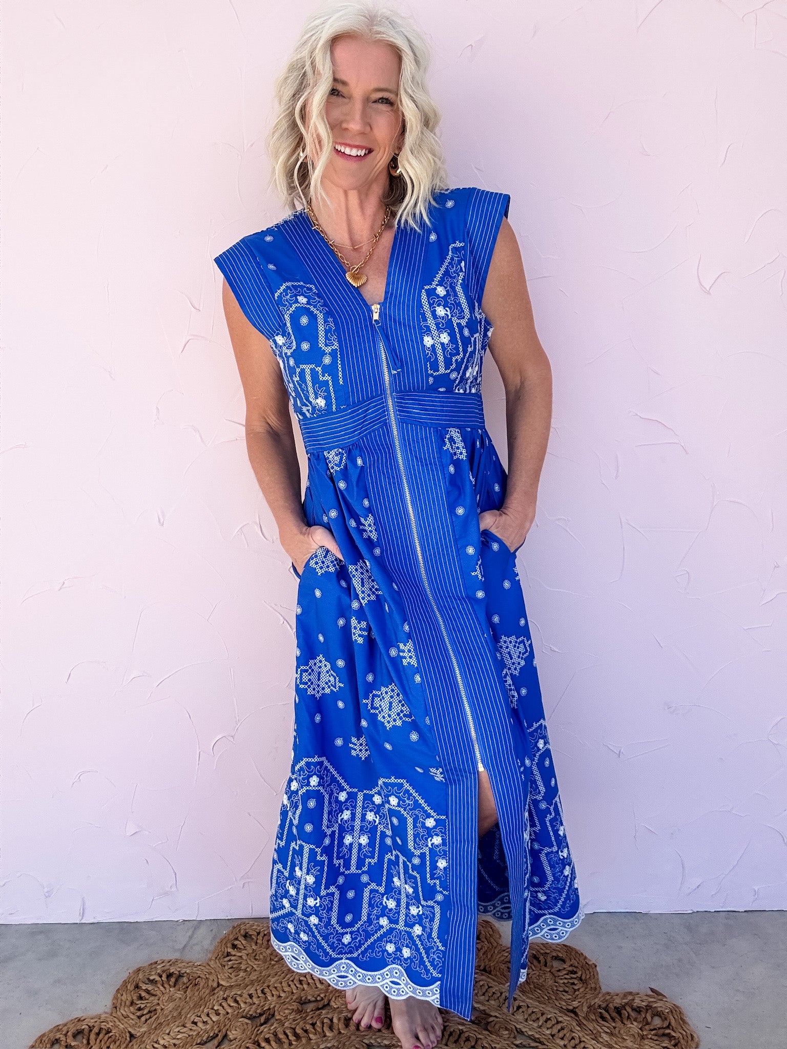 Keepsake Embroidered Midi