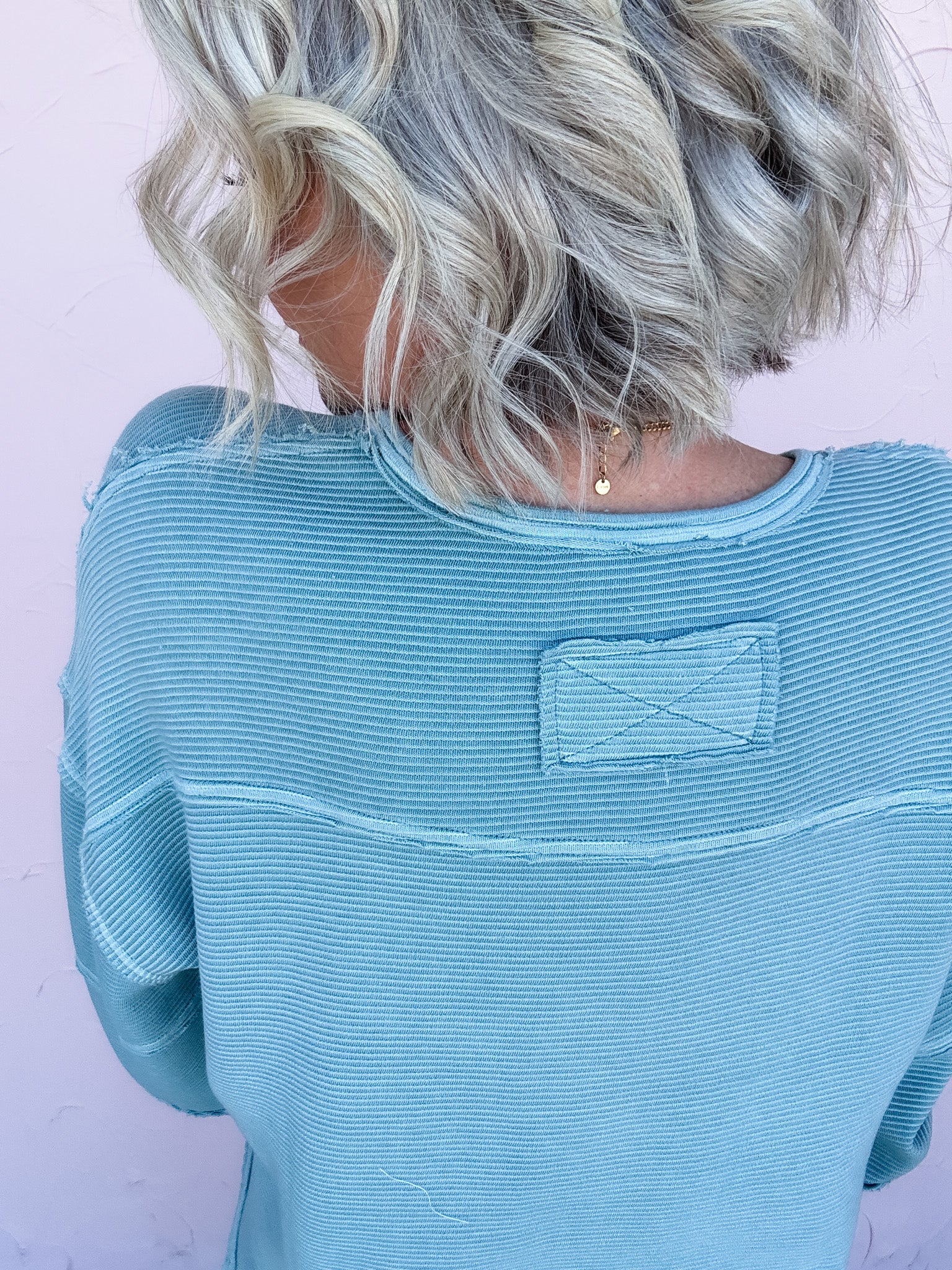In the Flow Ribbed Top