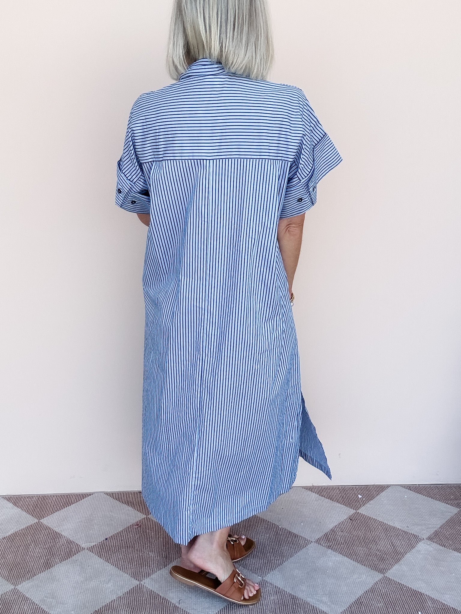 Winslow Dress | Dusty Blue
