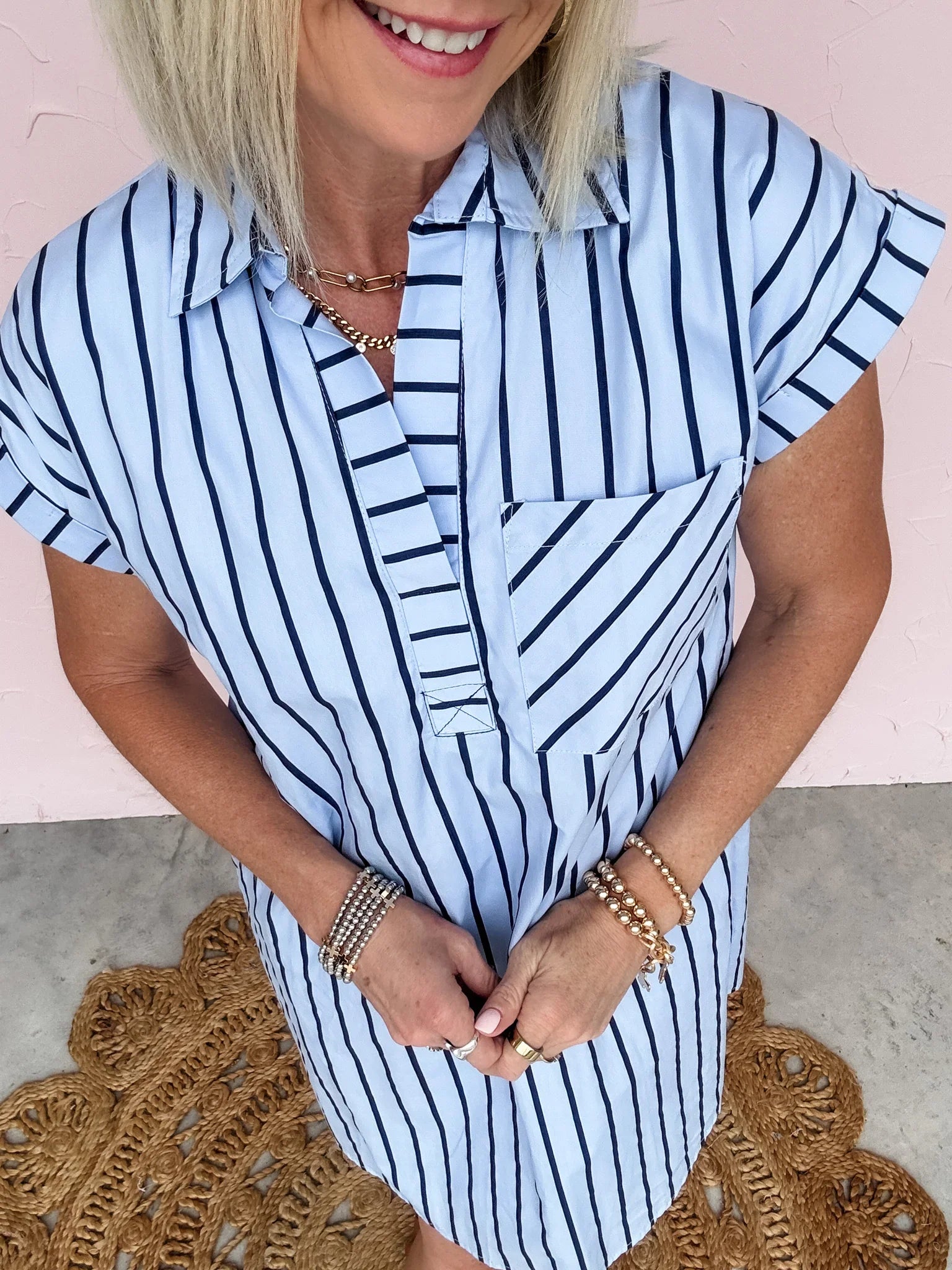 All Day Stripe Dress