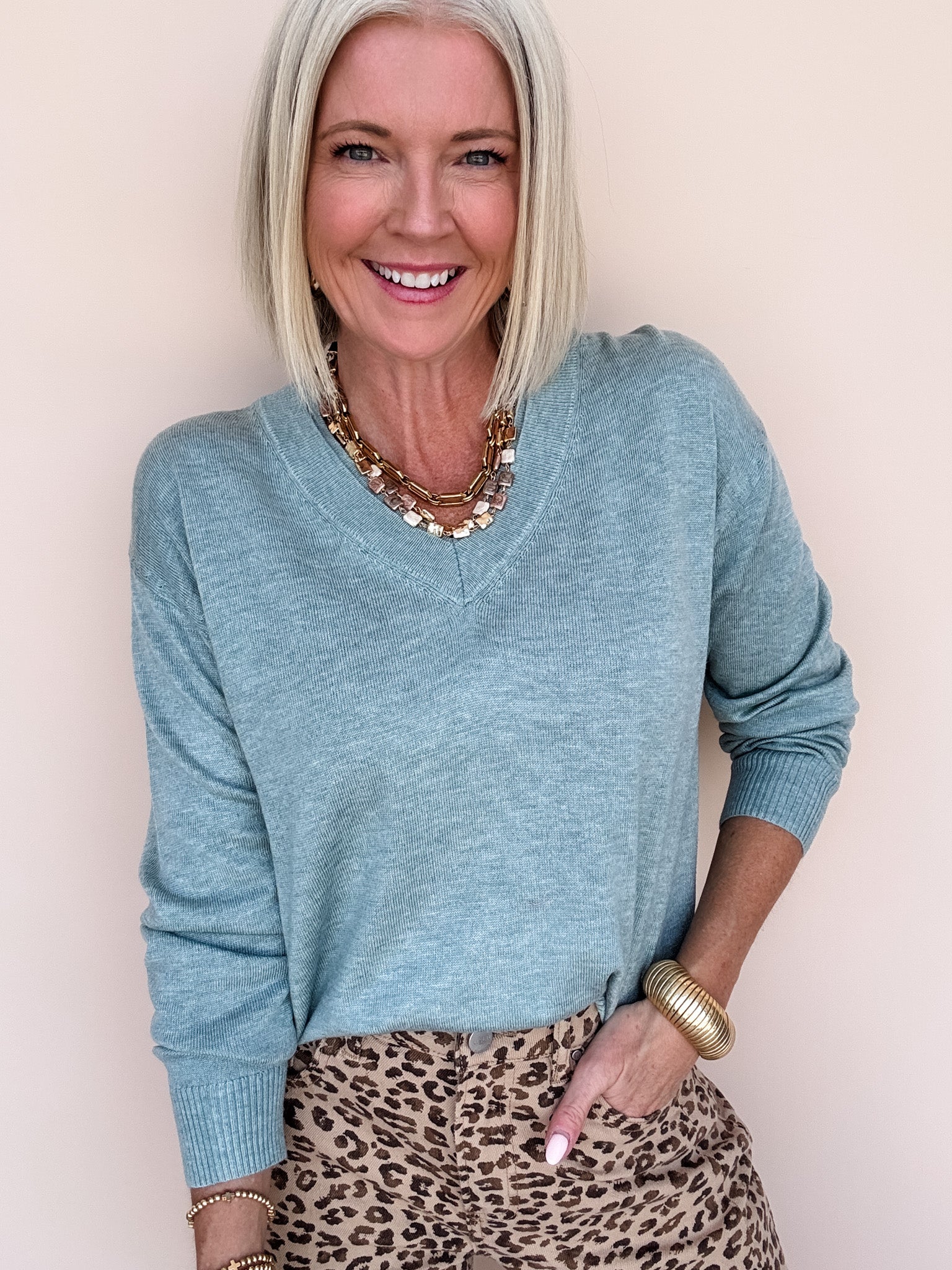 Violet Hour Sweater | Mint