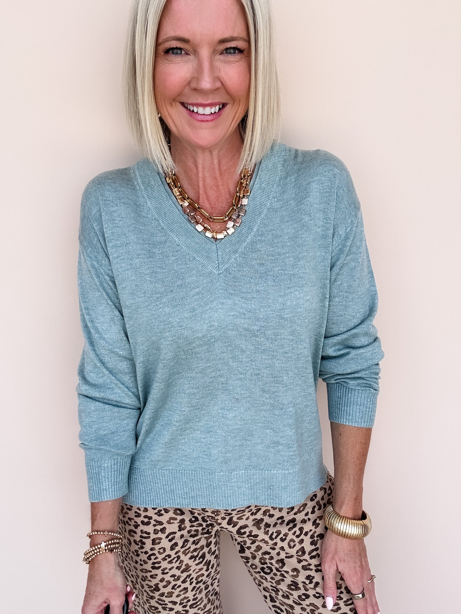 Violet Hour Sweater | Mint