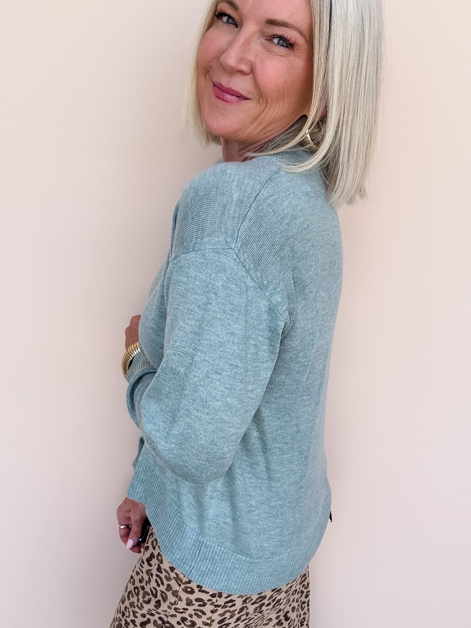 Violet Hour Sweater | Mint