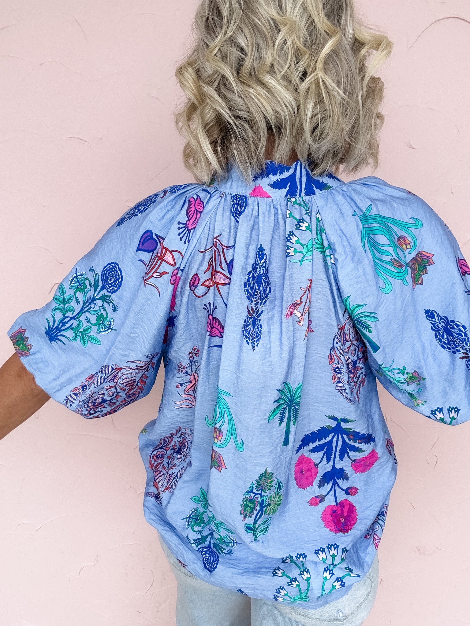 Front Porch Florals Top
