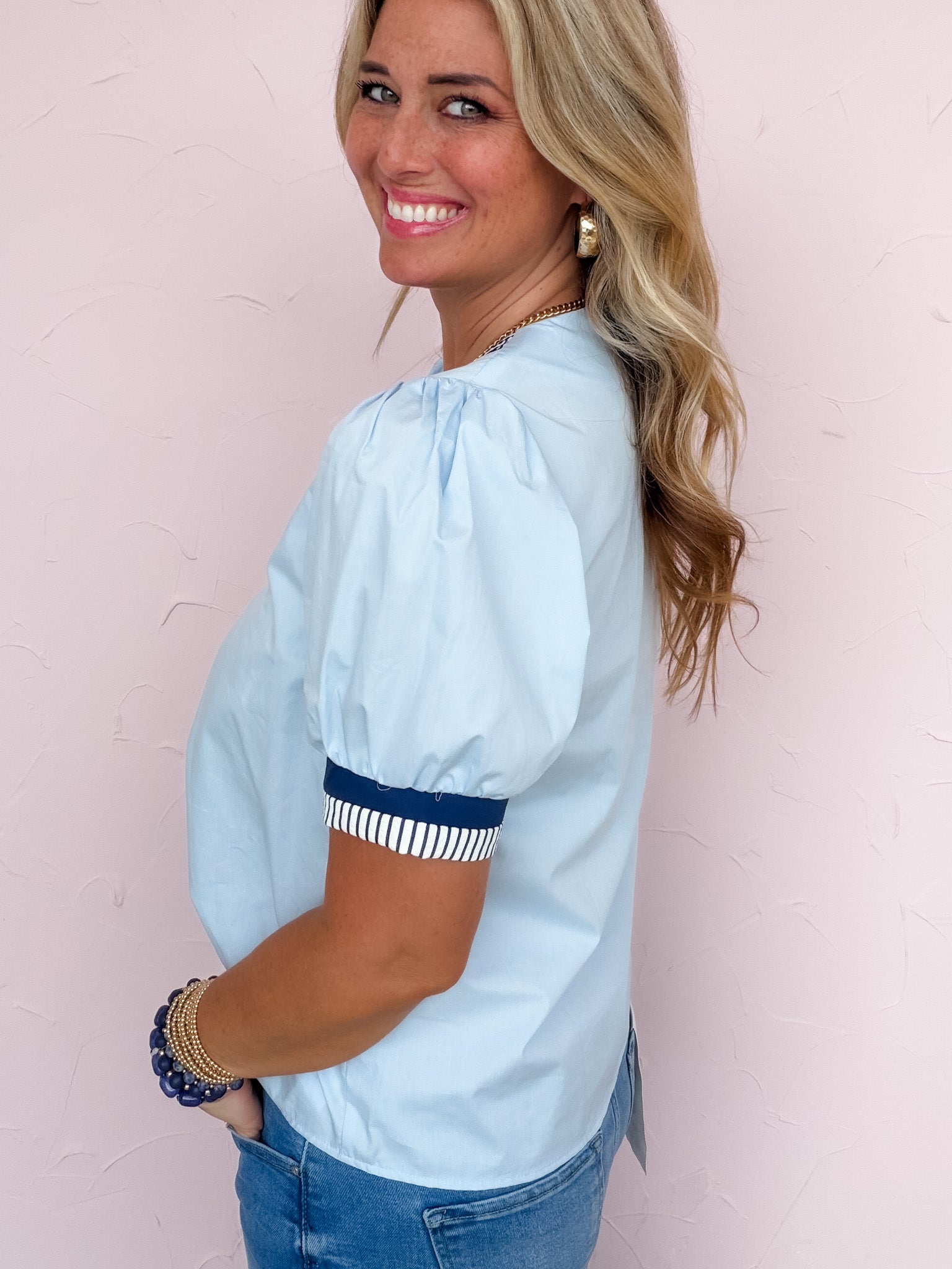 Bay Blue Top
