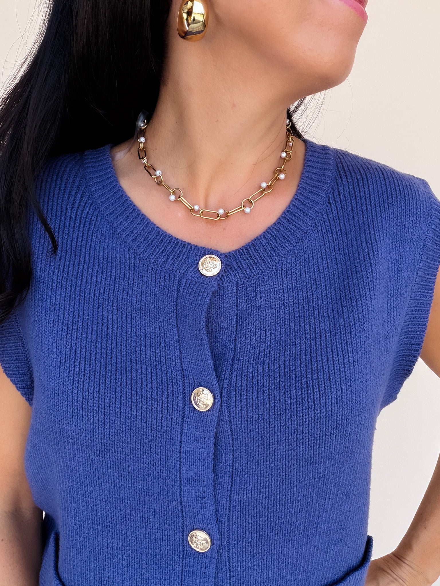 Nina Sky Sweater Vest