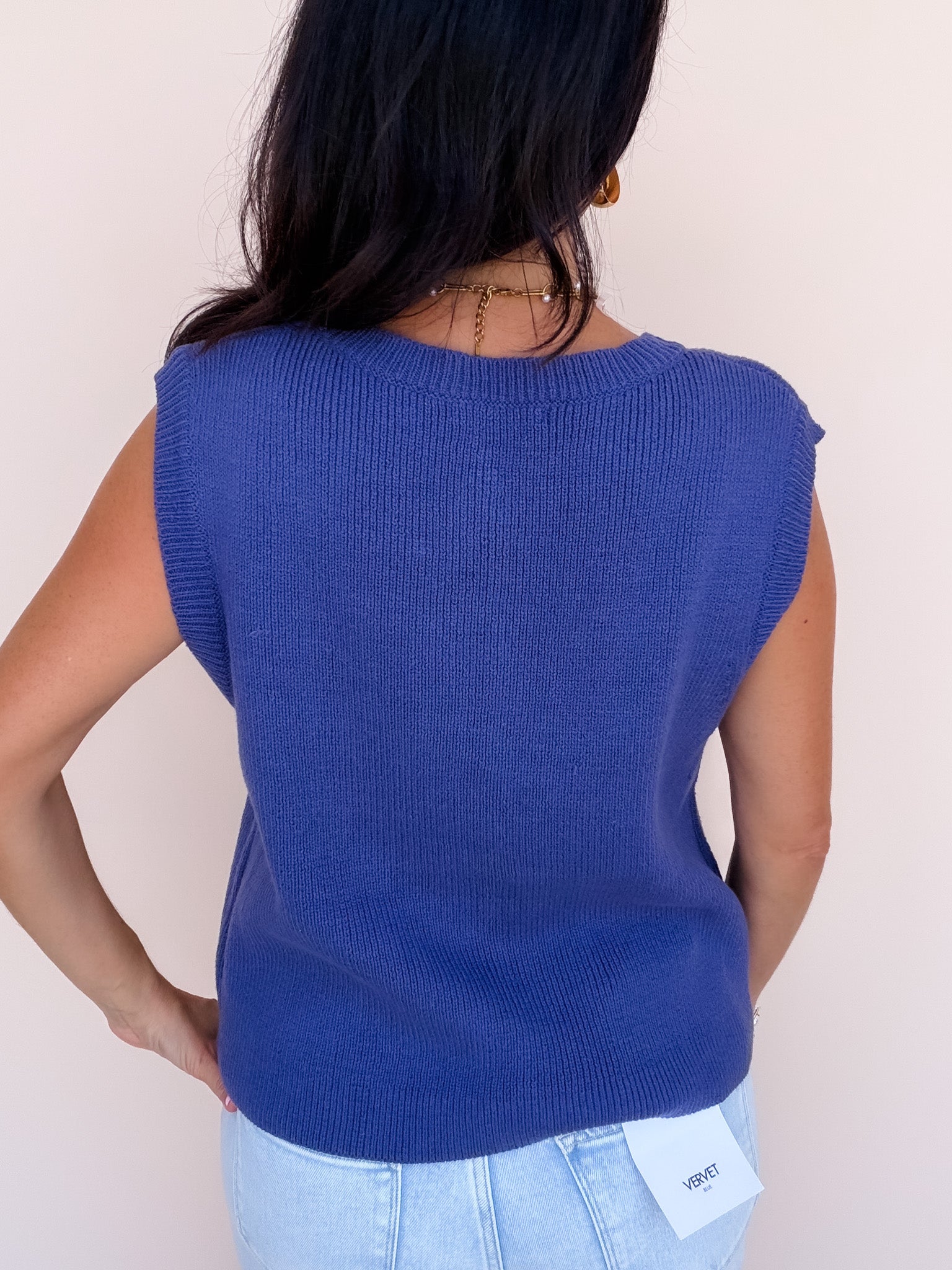 Nina Sky Sweater Vest