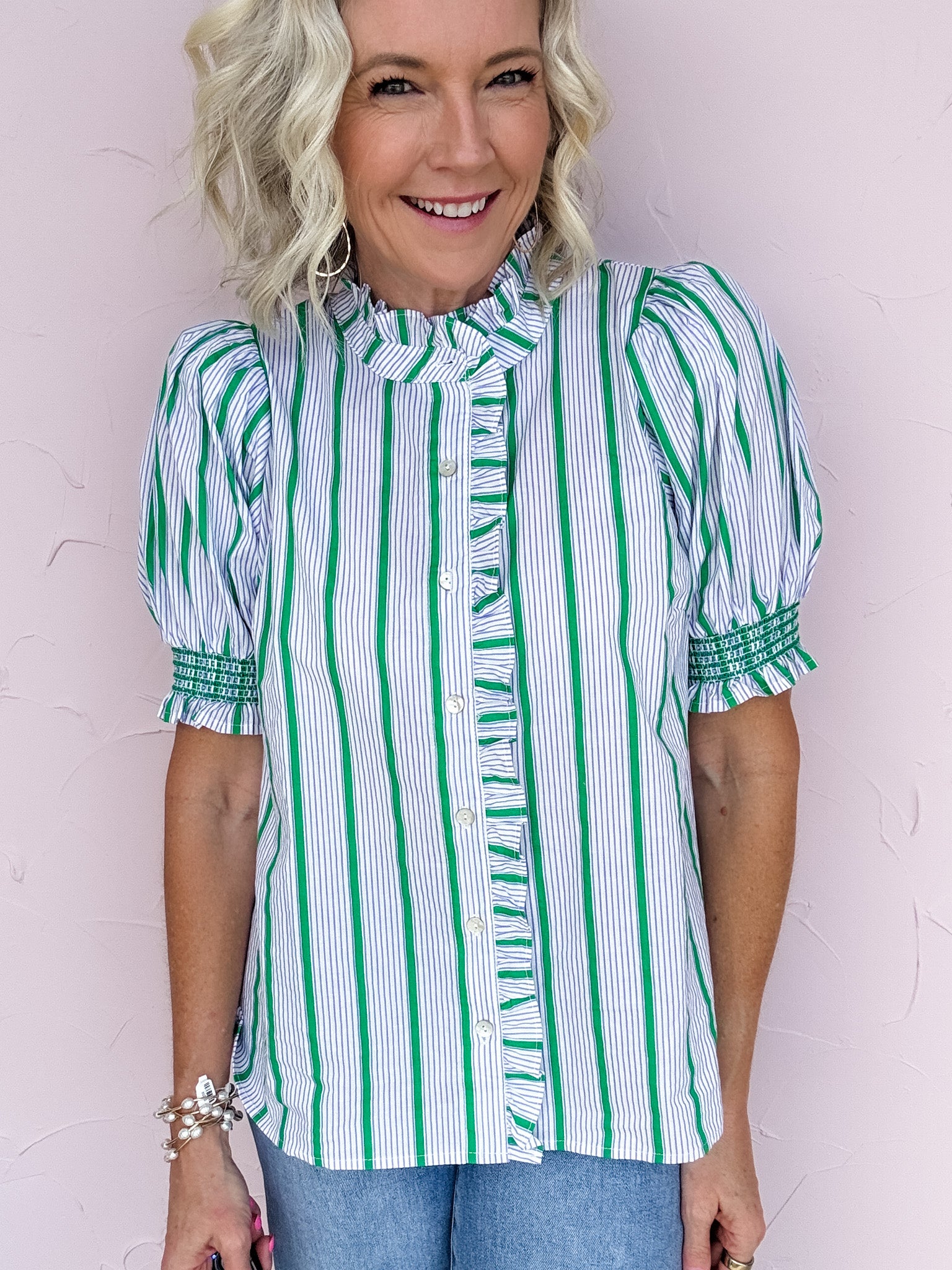 Kensington Stripe Top
