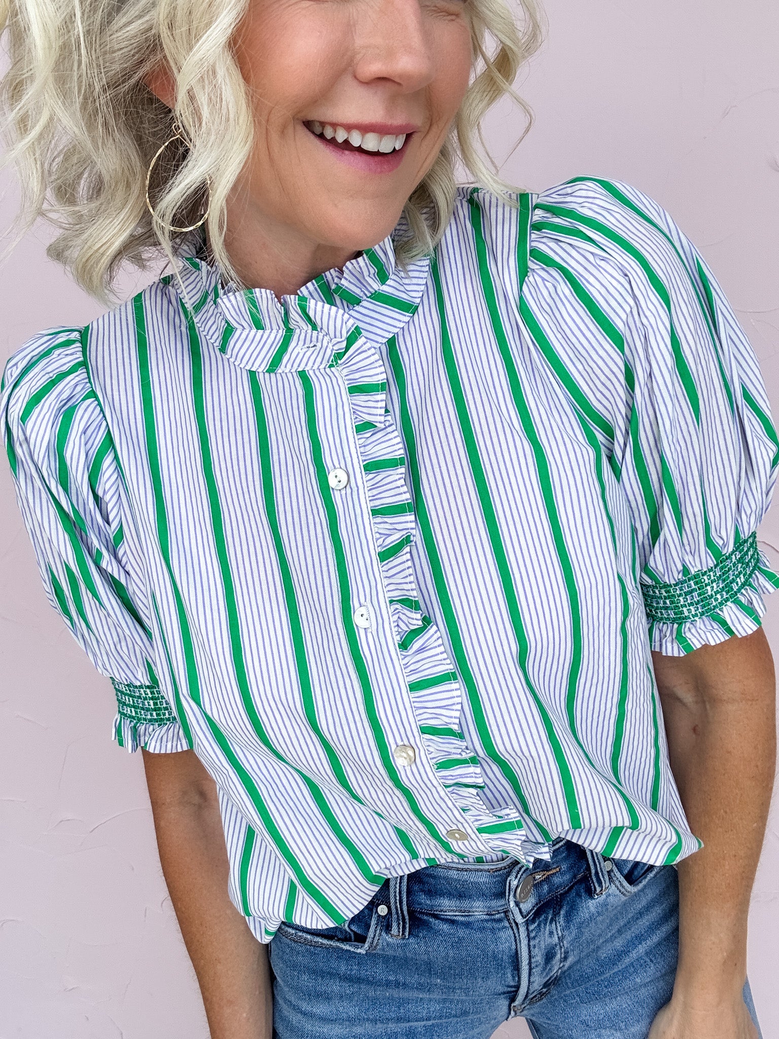 Kensington Stripe Top