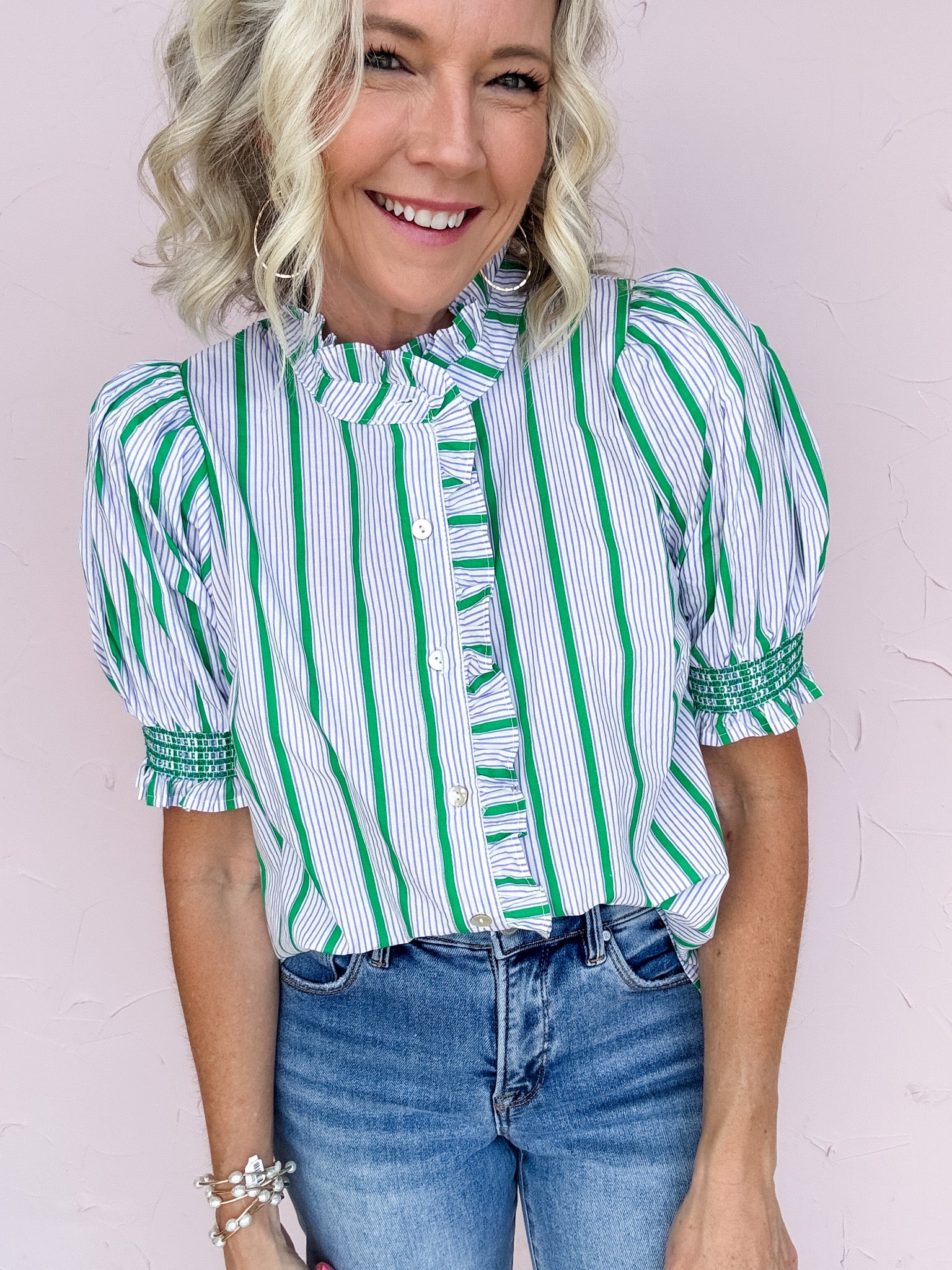 Kensington Stripe Top
