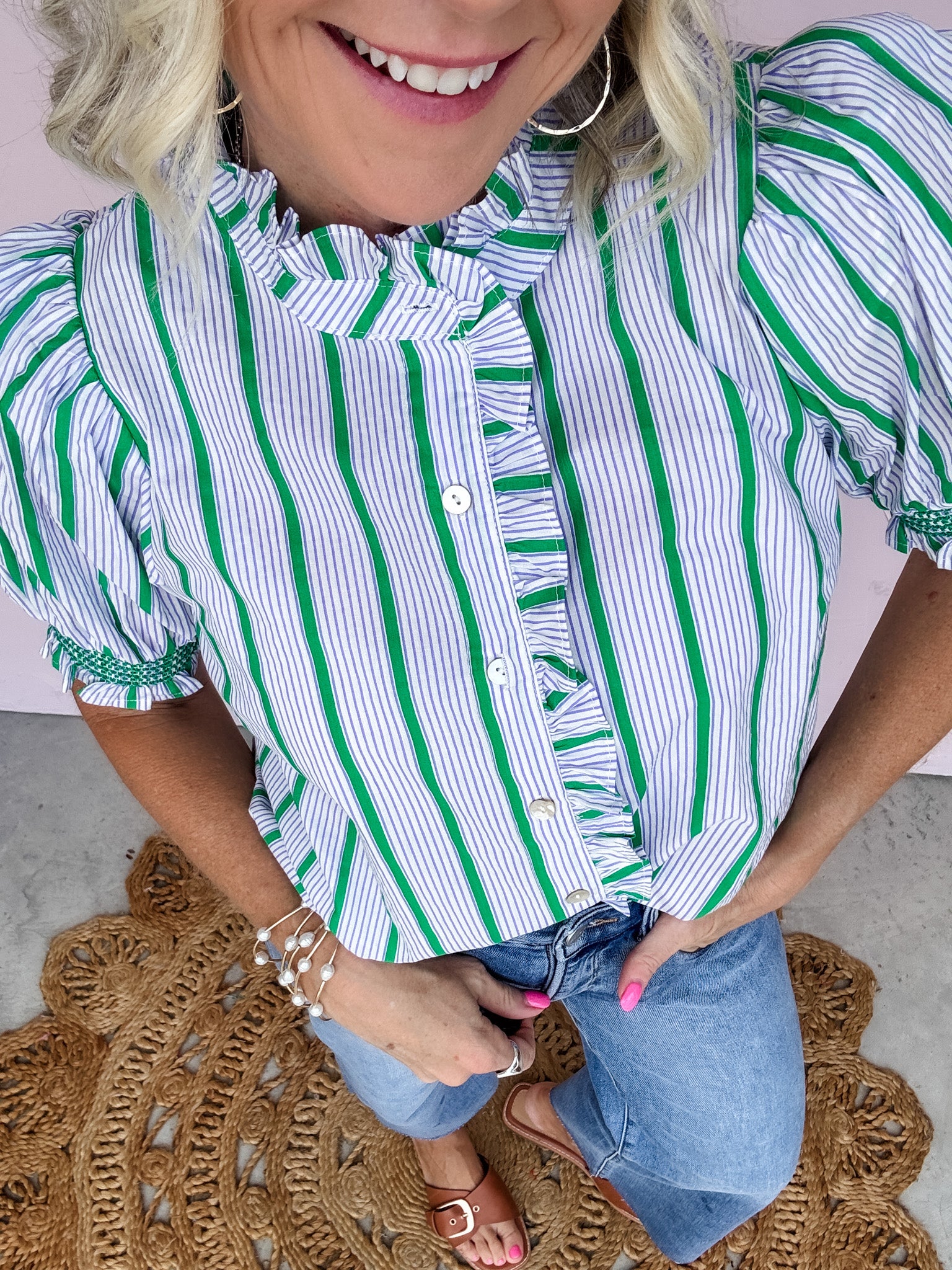 Kensington Stripe Top