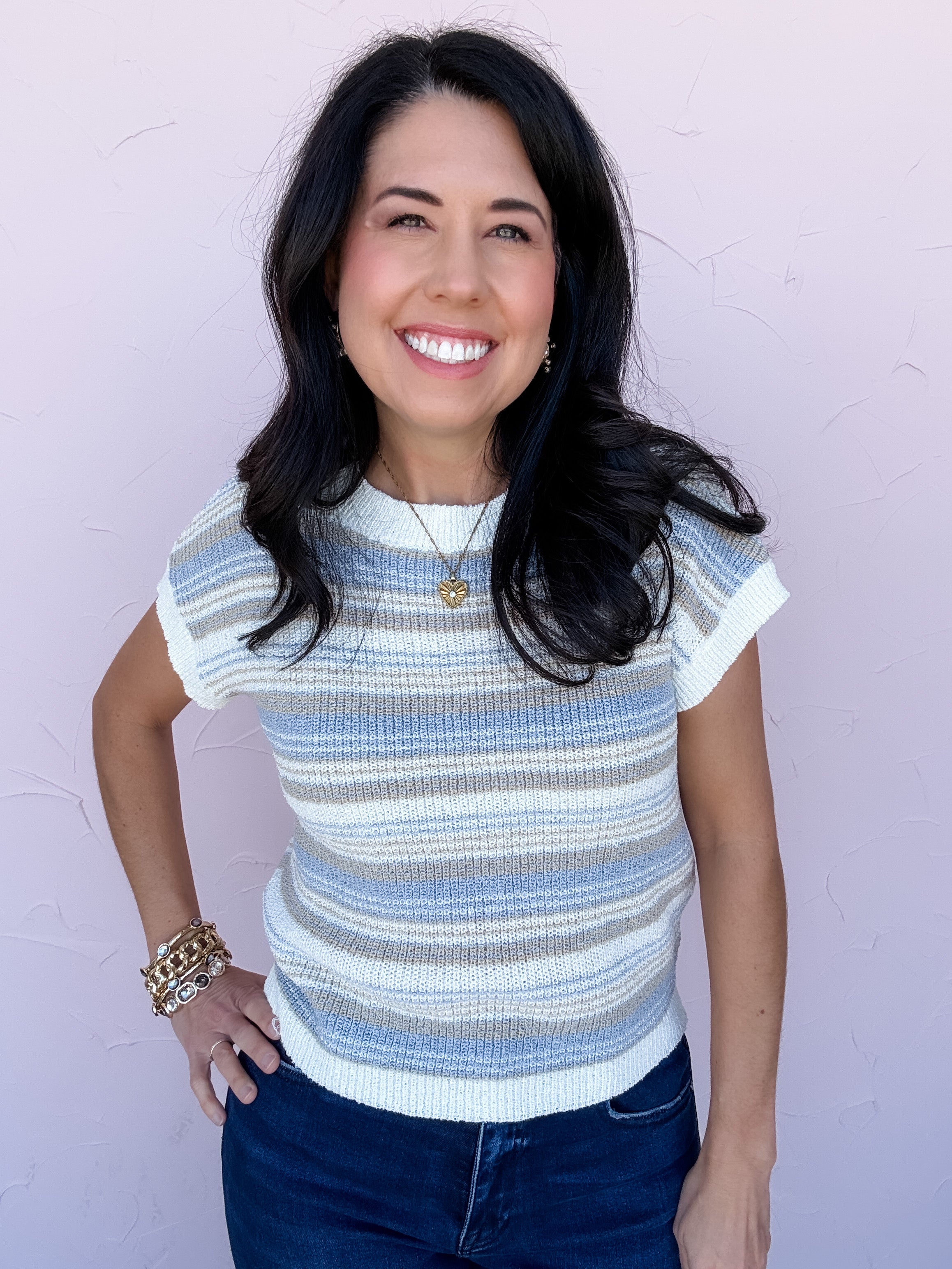 Shorebreak Stripe Knit Sweater