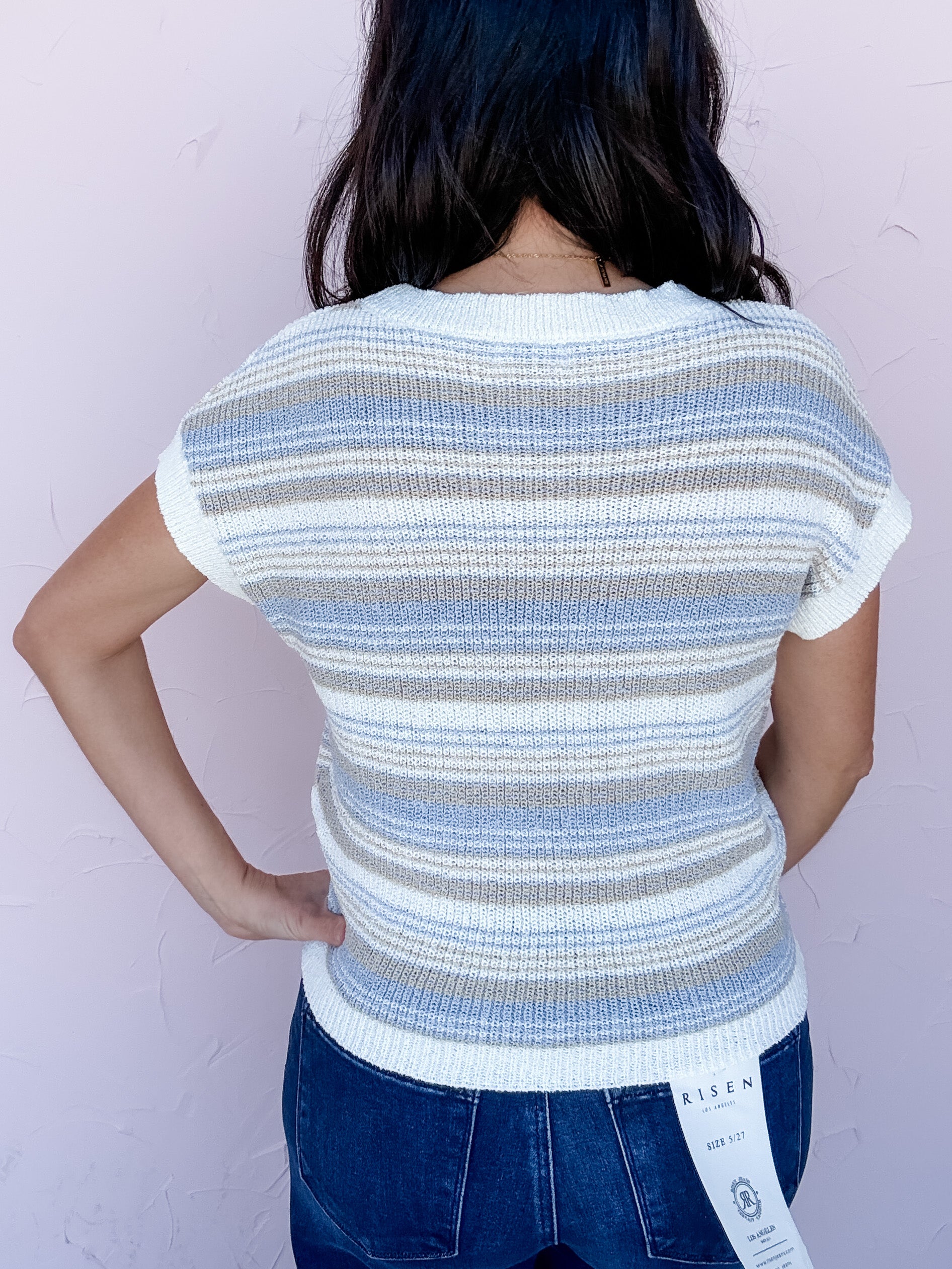 Shorebreak Stripe Knit Sweater