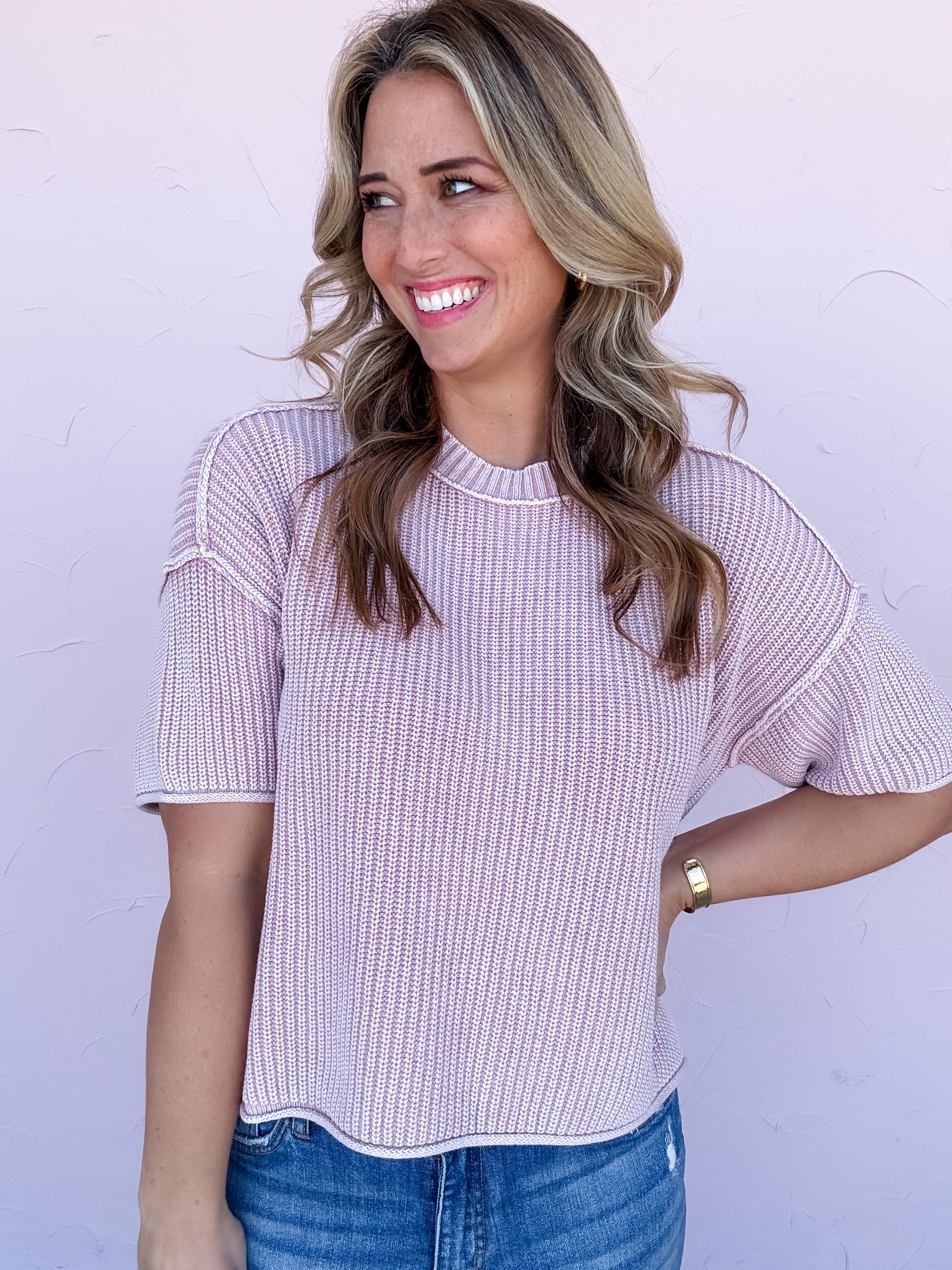 Modern Ease Knit Top