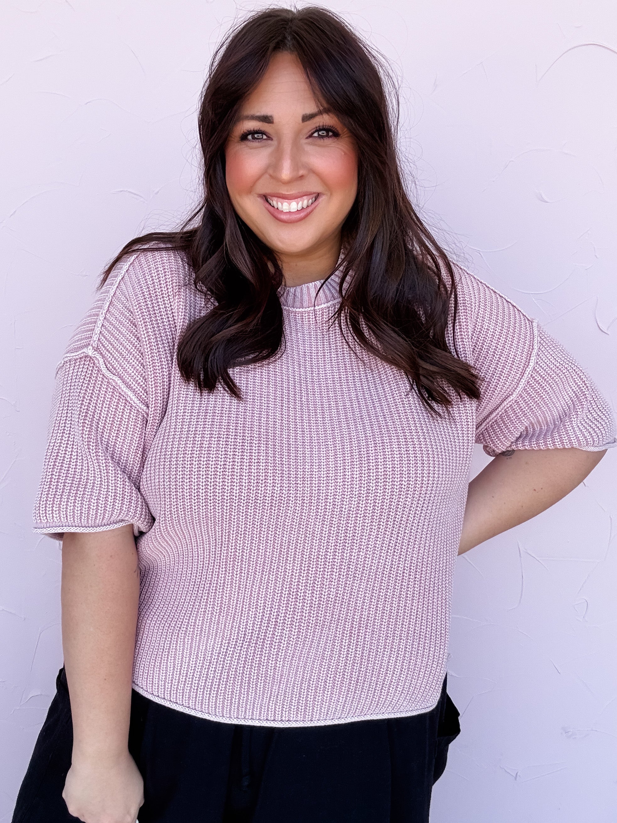 Modern Ease Knit Top