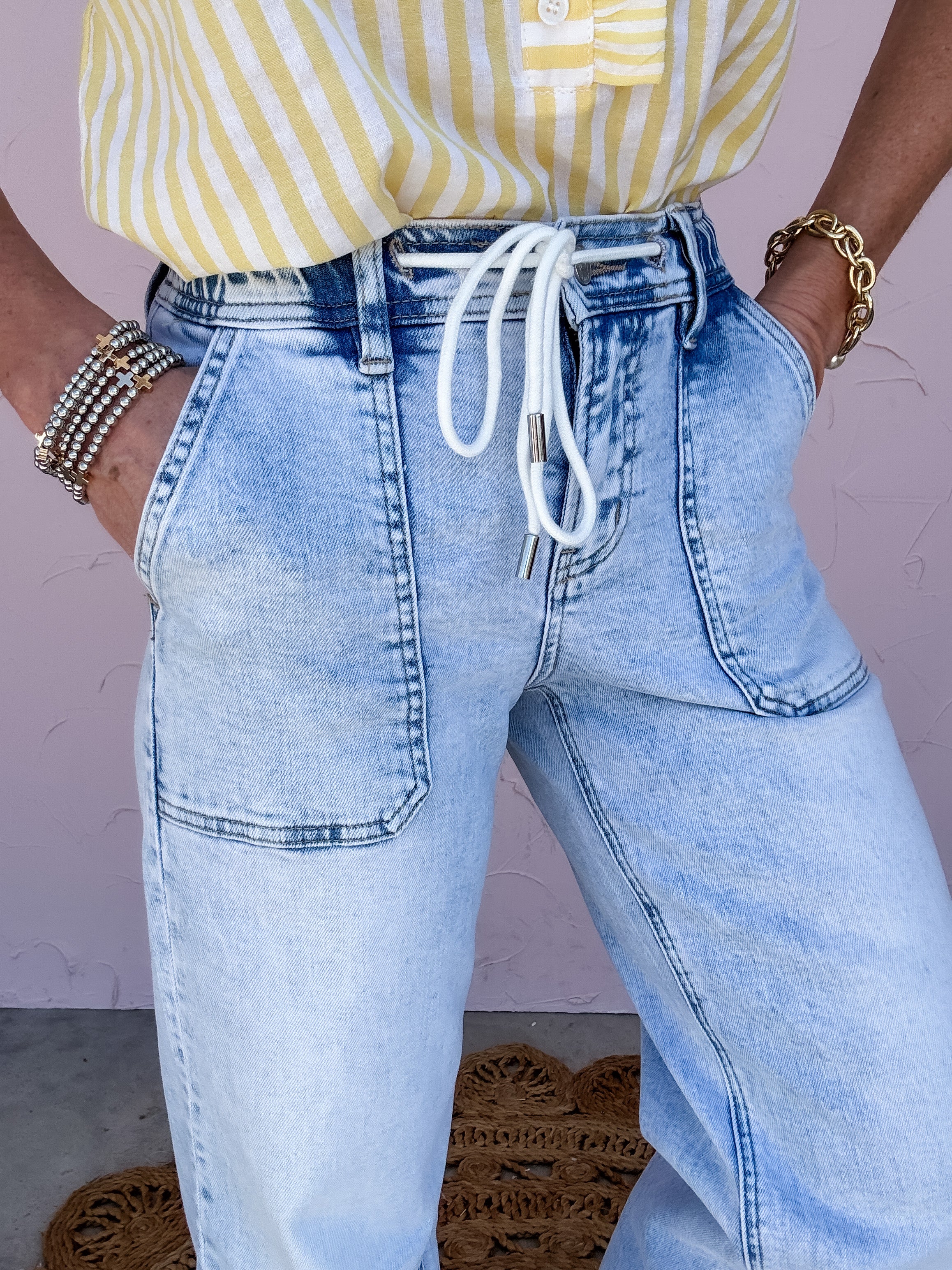 Draw the Line Wide Leg