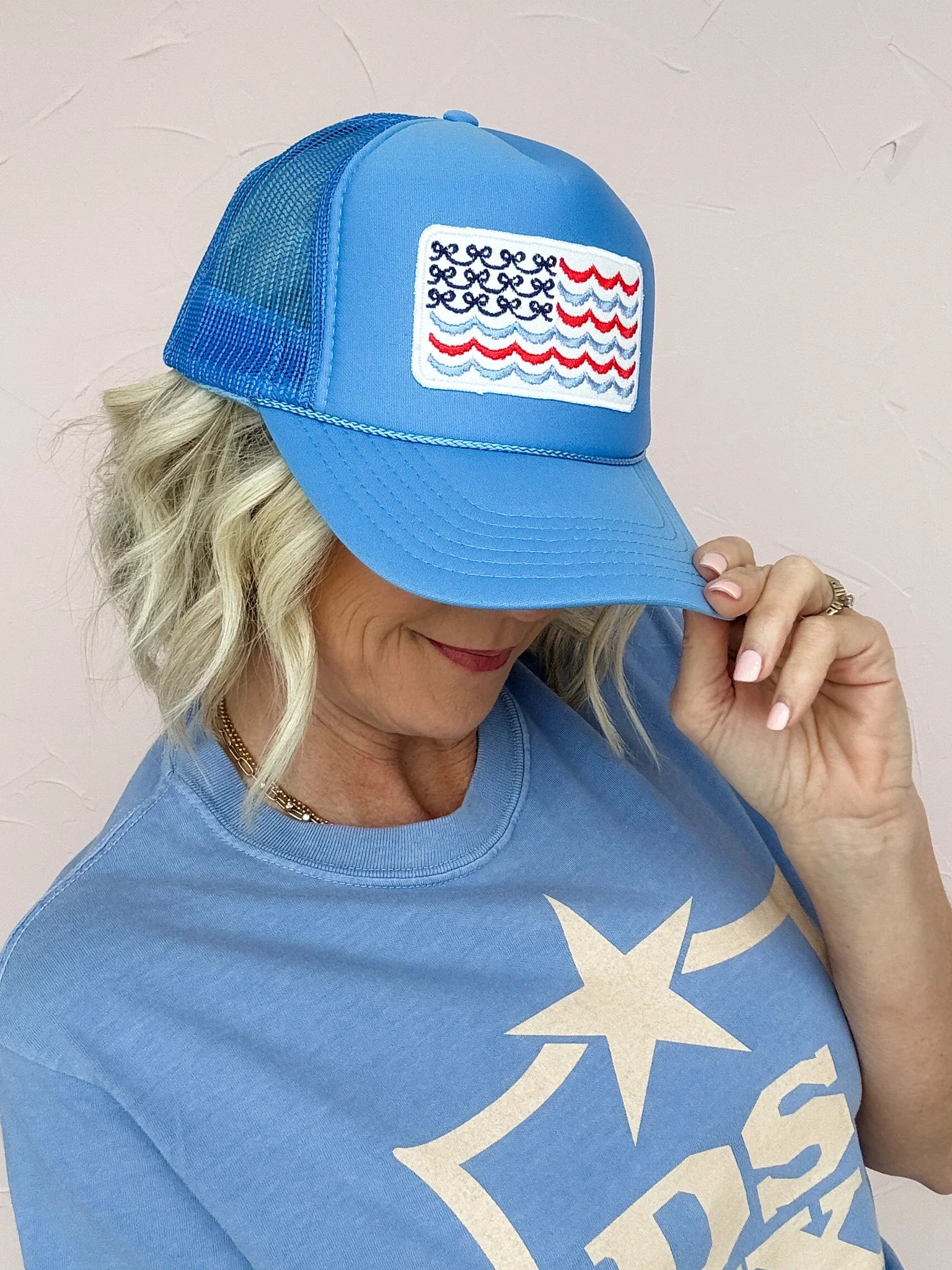 Stars & Stripes Wave Trucker