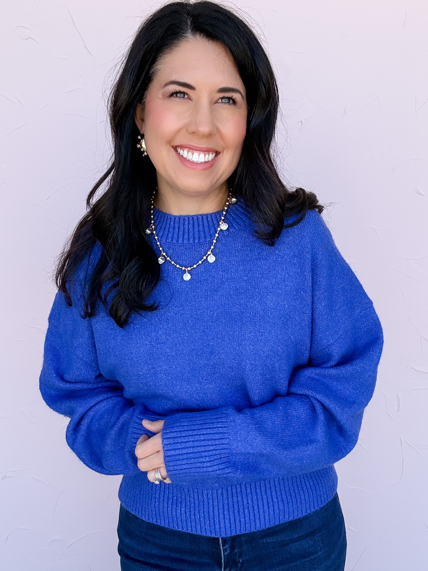 Electric Frost Sweater