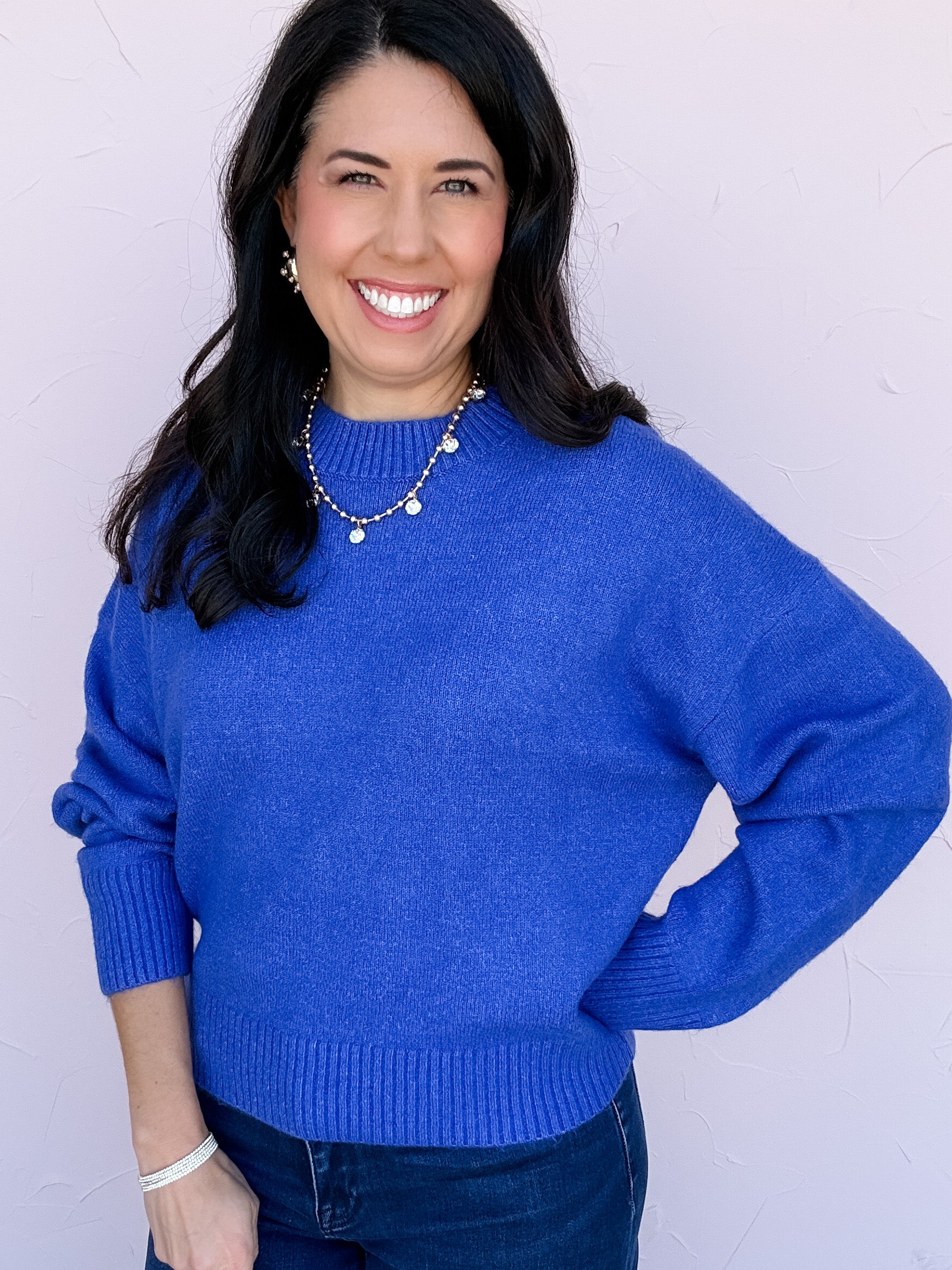 Electric Frost Sweater