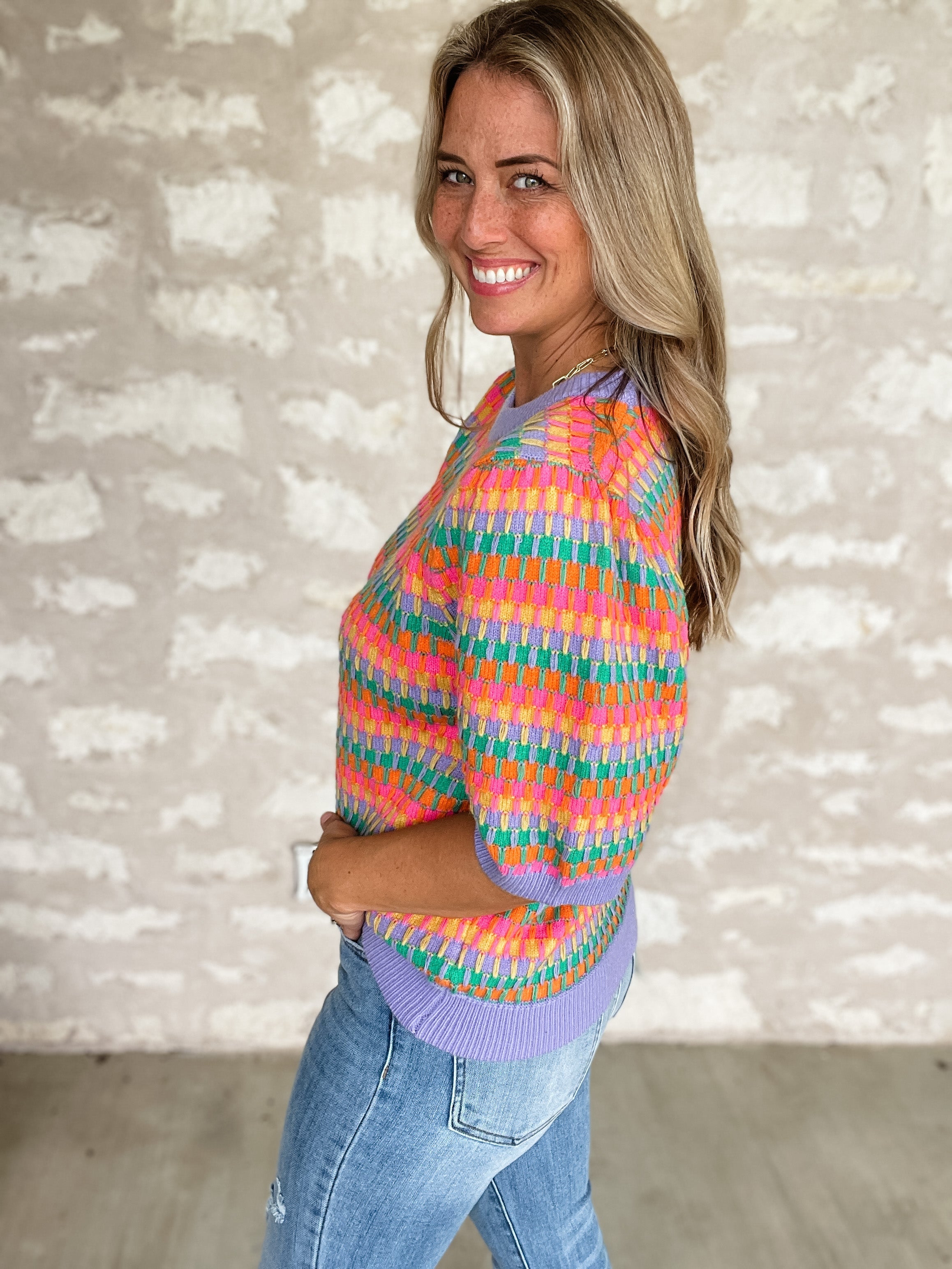 Mikayla Sweater Top-FINAL SALE