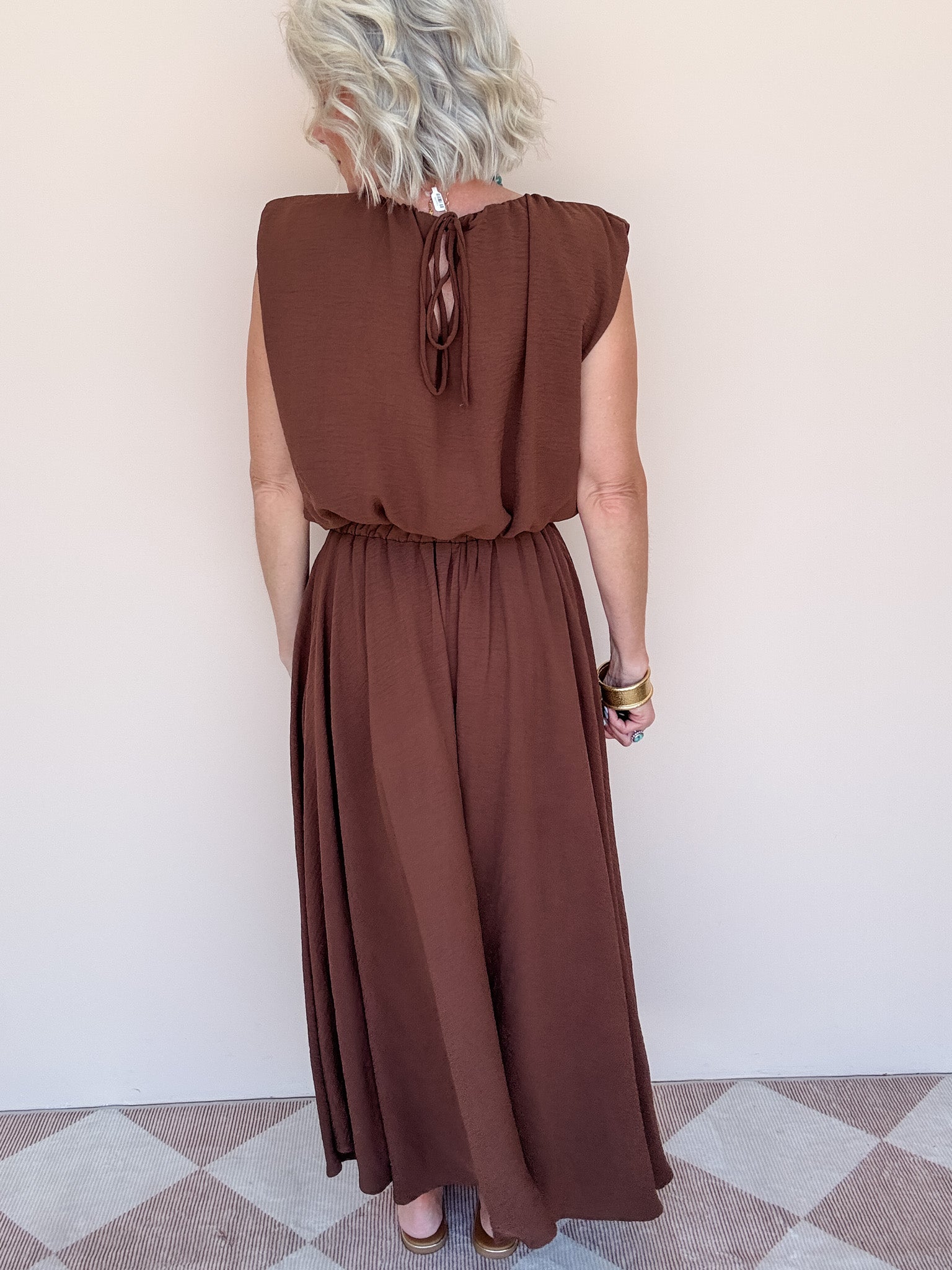 Night Cap Skirt Set | Brown